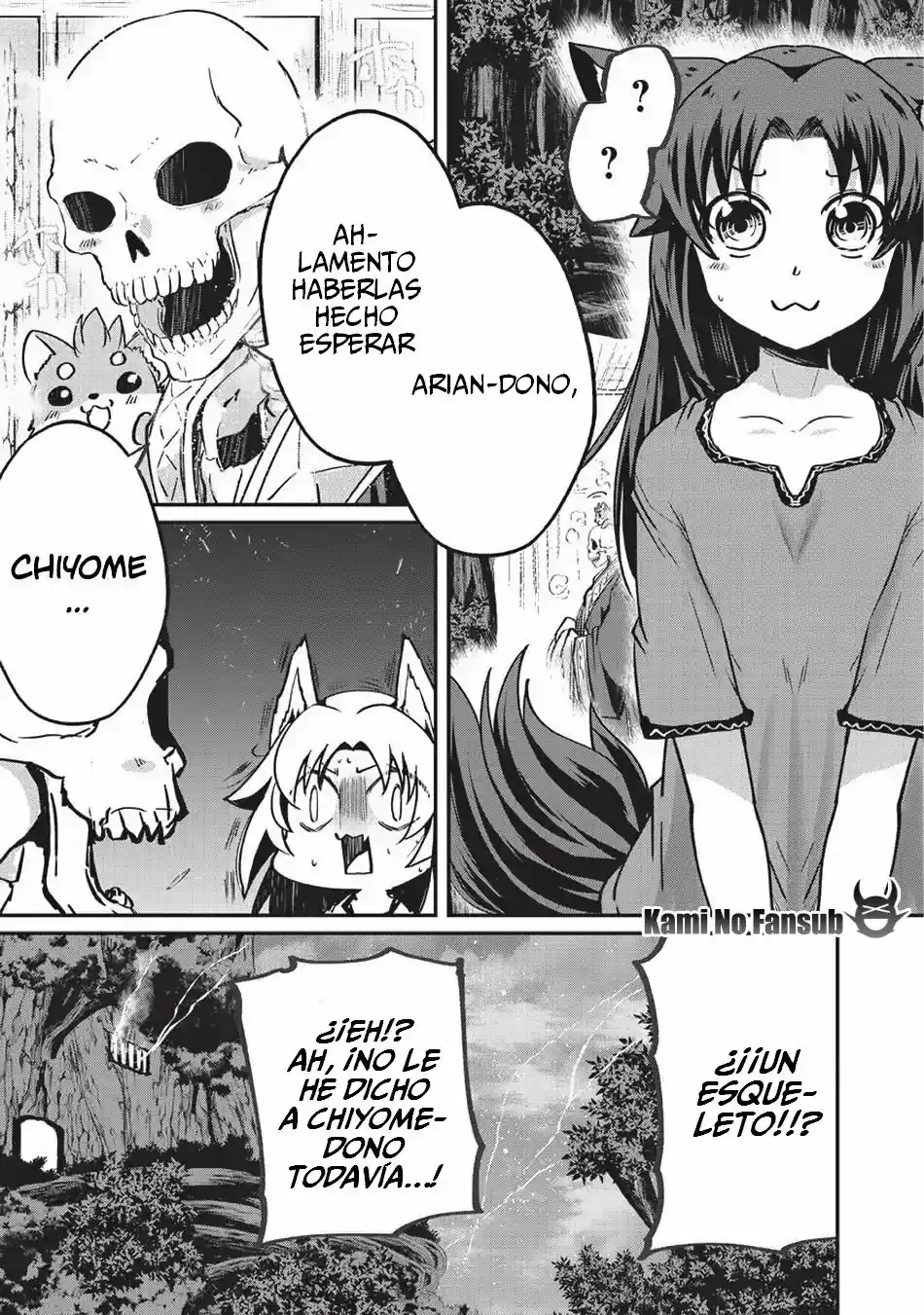 Gaikotsu Kishi-sama, Tadaima Isekai E Odekake-chuu - Capítulo 21 - Página 14 - LectorTMOo