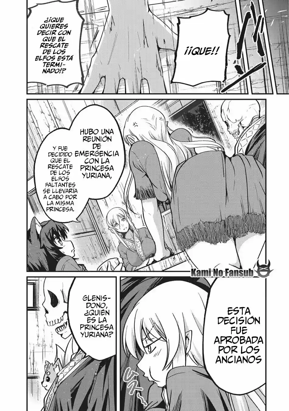 Gaikotsu Kishi-sama, Tadaima Isekai E Odekake-chuu - Capítulo 21 - Página 15 - LectorTMOo