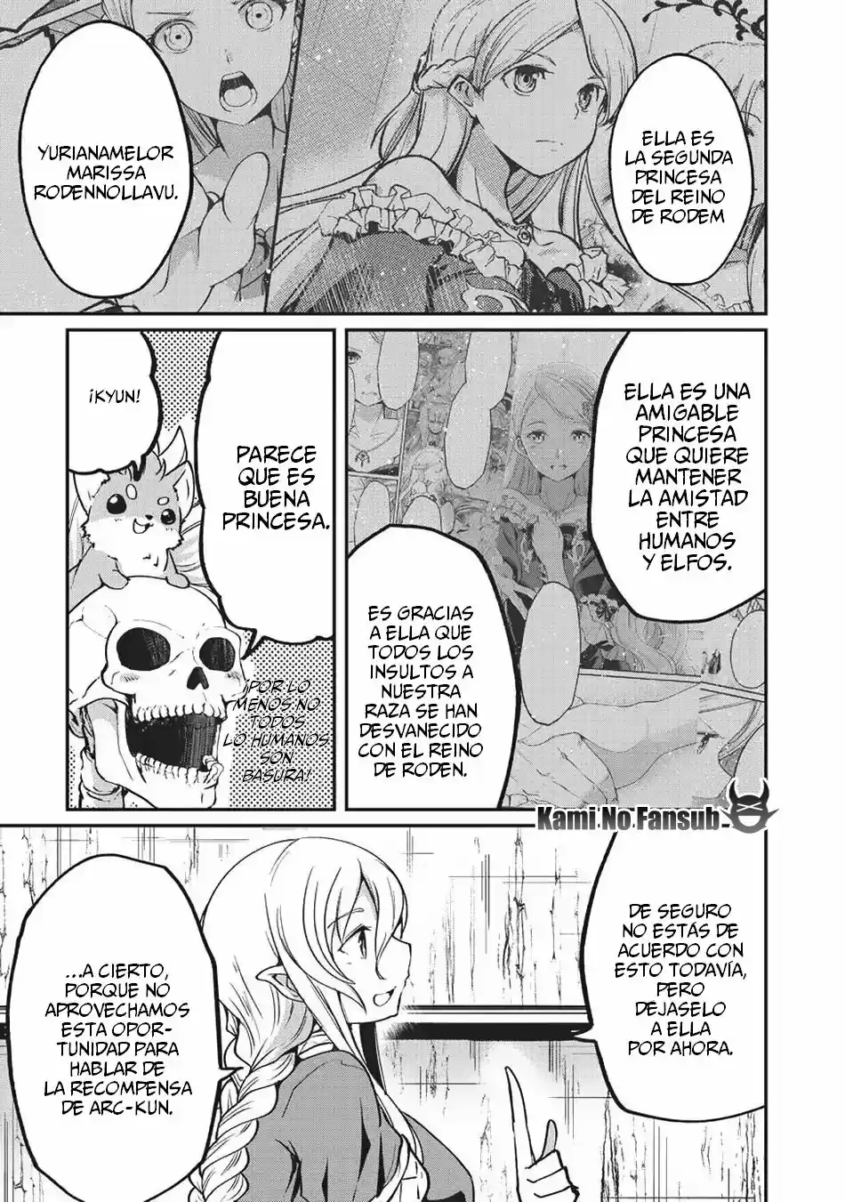Gaikotsu Kishi-sama, Tadaima Isekai E Odekake-chuu - Capítulo 21 - Página 16 - LectorTMOo