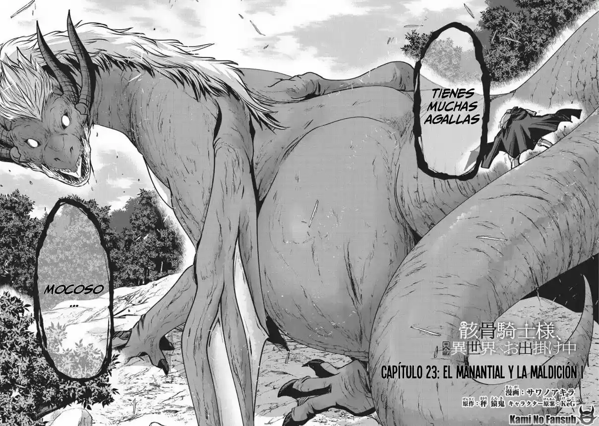 Gaikotsu Kishi-sama, Tadaima Isekai E Odekake-chuu - Capítulo 23 - Página 4 - LectorTMOo