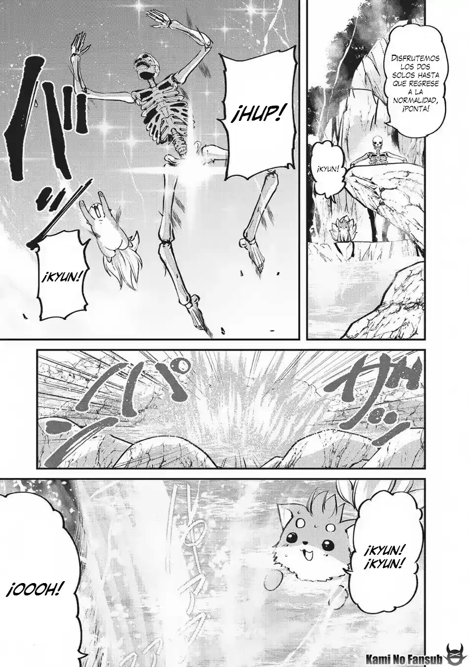 Gaikotsu Kishi-sama, Tadaima Isekai E Odekake-chuu - Capítulo 23 - Página 28 - LectorTMOo