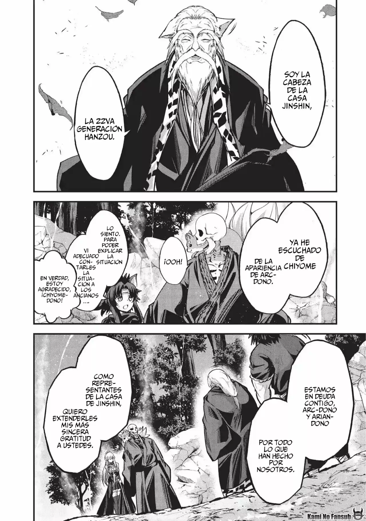 Gaikotsu Kishi-sama, Tadaima Isekai E Odekake-chuu - Capítulo 25 - Página 4 - LectorTMOo