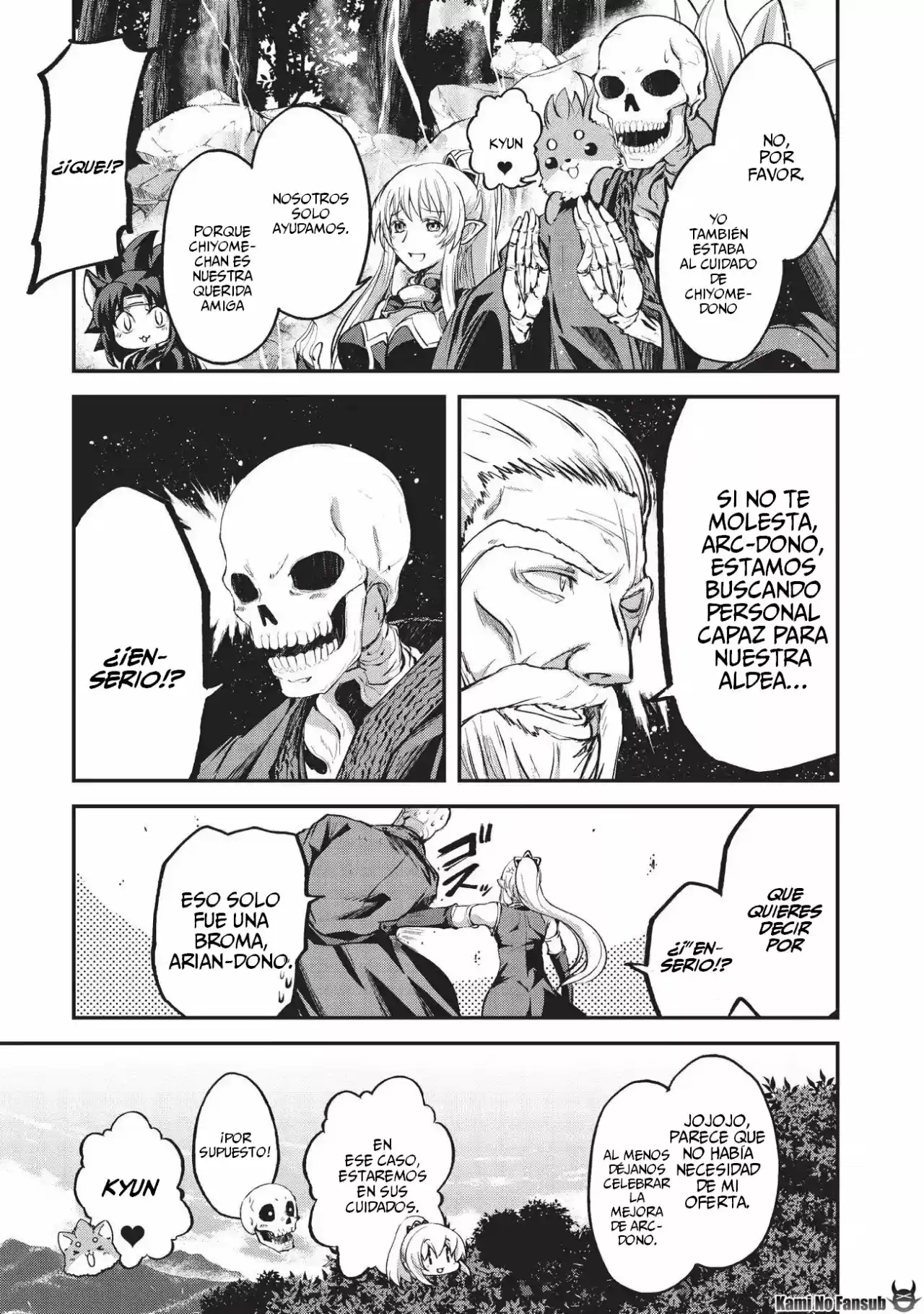 Gaikotsu Kishi-sama, Tadaima Isekai E Odekake-chuu - Capítulo 25 - Página 5 - LectorTMOo