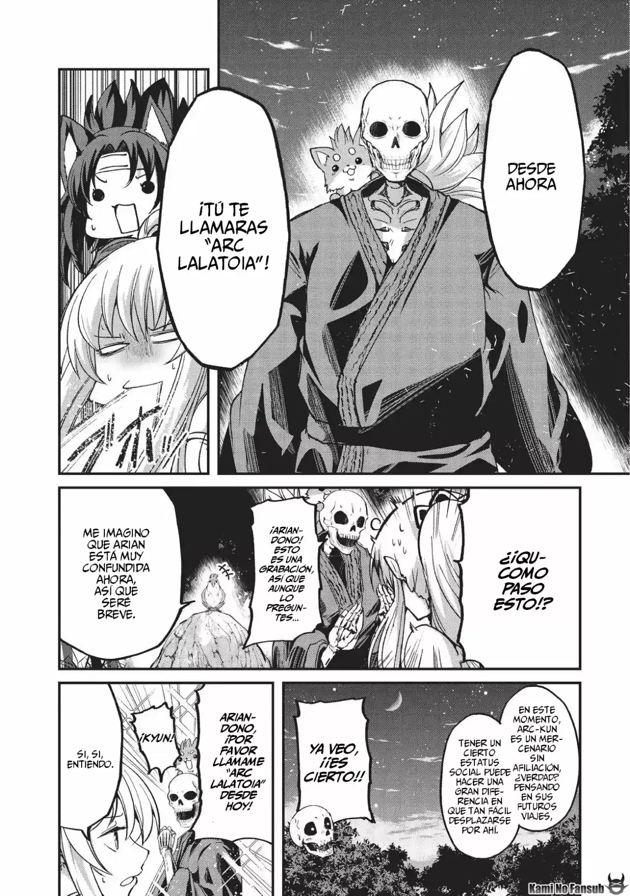Gaikotsu Kishi-sama, Tadaima Isekai E Odekake-chuu - Capítulo 25 - Página 17 - LectorTMOo