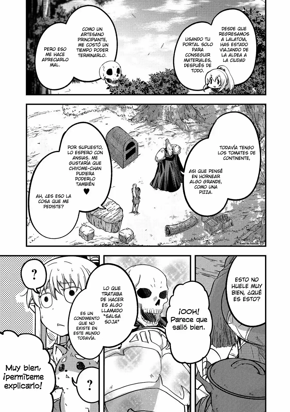 Gaikotsu Kishi-sama, Tadaima Isekai E Odekake-chuu - Capítulo 34 - Página 5 - LectorTMOo