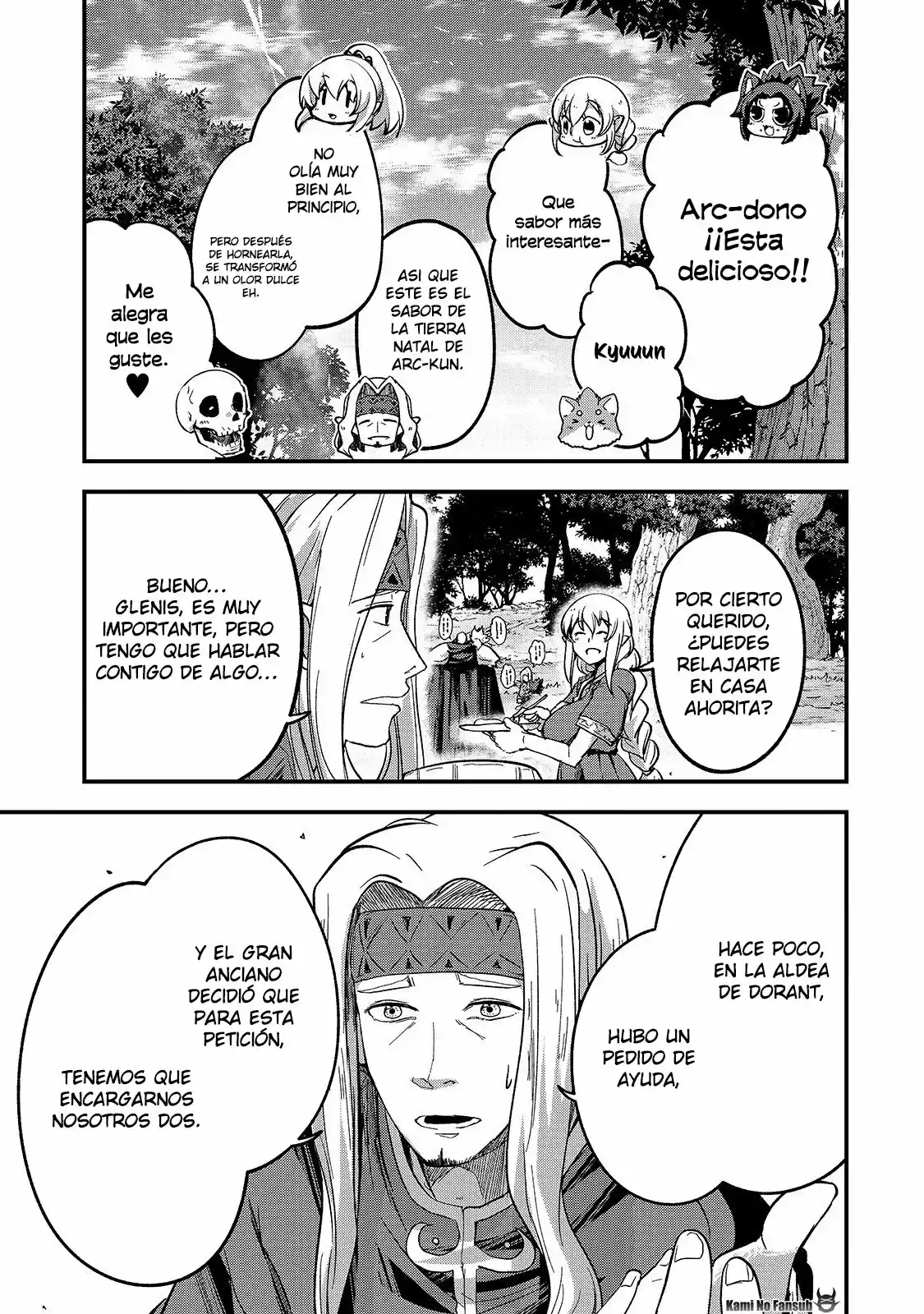 Gaikotsu Kishi-sama, Tadaima Isekai E Odekake-chuu - Capítulo 34 - Página 15 - LectorTMOo