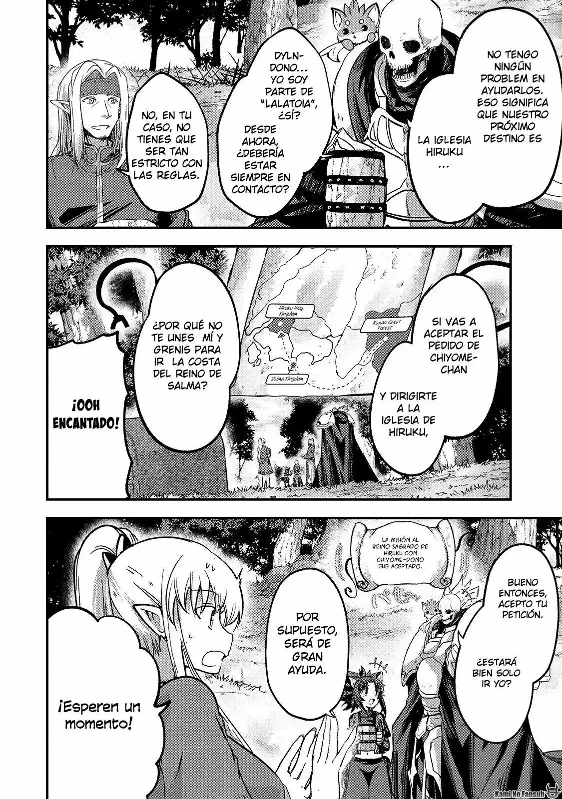 Gaikotsu Kishi-sama, Tadaima Isekai E Odekake-chuu - Capítulo 34 - Página 18 - LectorTMOo