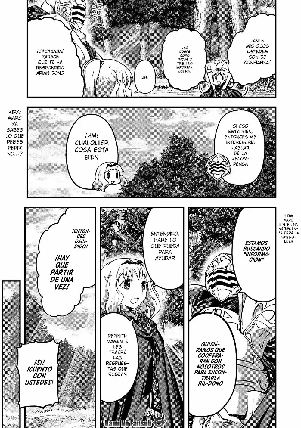 Gaikotsu Kishi-sama, Tadaima Isekai E Odekake-chuu - Capítulo 37 - Página 35 - LectorTMOo