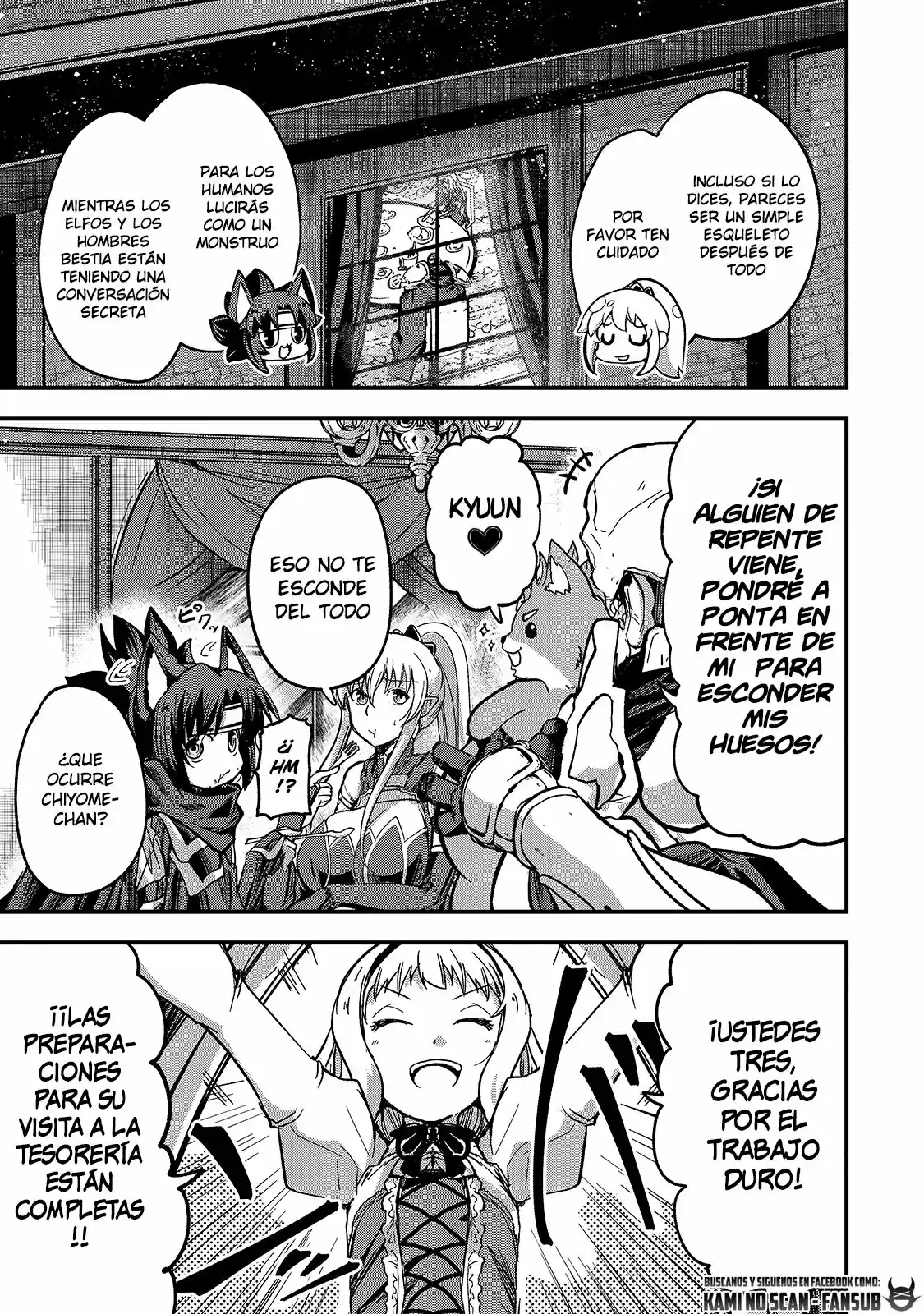 Gaikotsu Kishi-sama, Tadaima Isekai E Odekake-chuu - Capítulo 42 - Página 28 - LectorTMOo