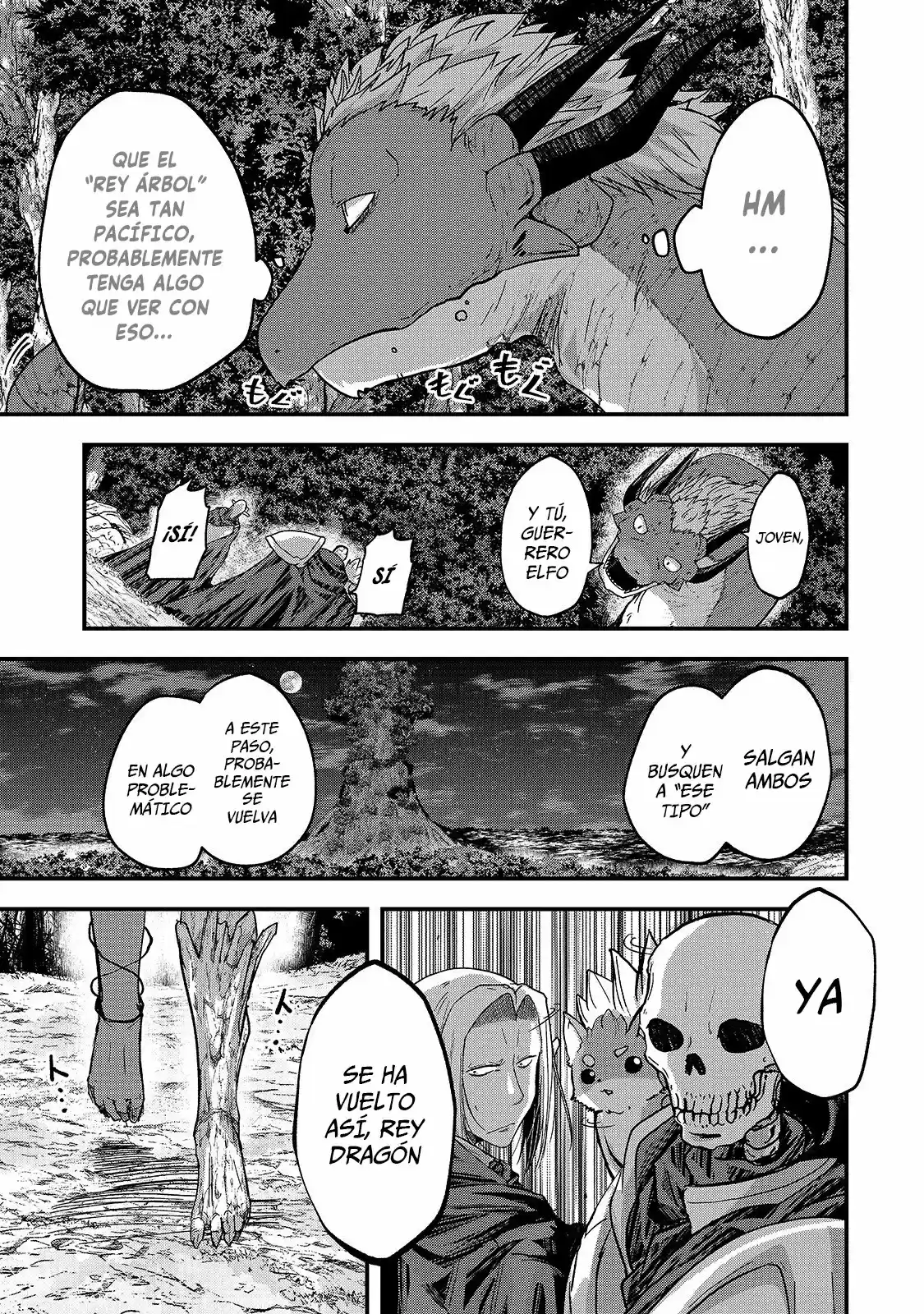 Gaikotsu Kishi-sama, Tadaima Isekai E Odekake-chuu - Capítulo 45 - Página 35 - LectorTMOo