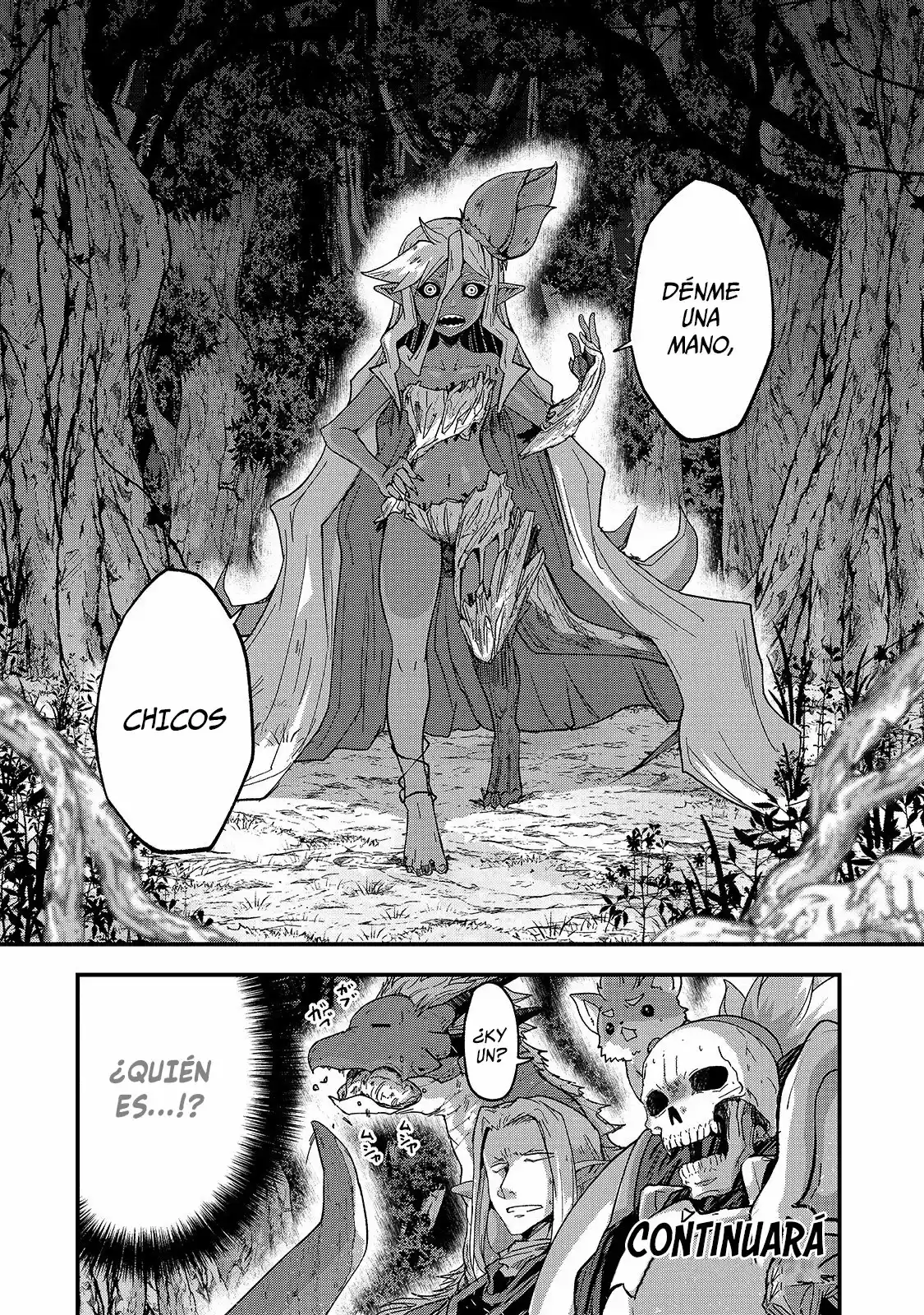 Gaikotsu Kishi-sama, Tadaima Isekai E Odekake-chuu - Capítulo 45 - Página 36 - LectorTMOo