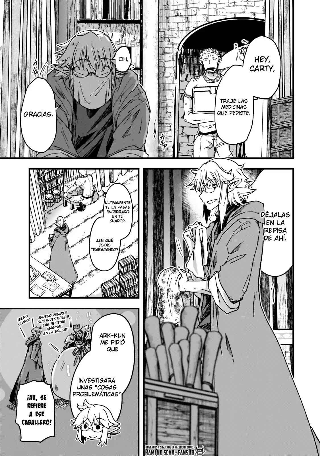 Gaikotsu Kishi-sama, Tadaima Isekai E Odekake-chuu - Capítulo 49 - Página 12 - LectorTMOo