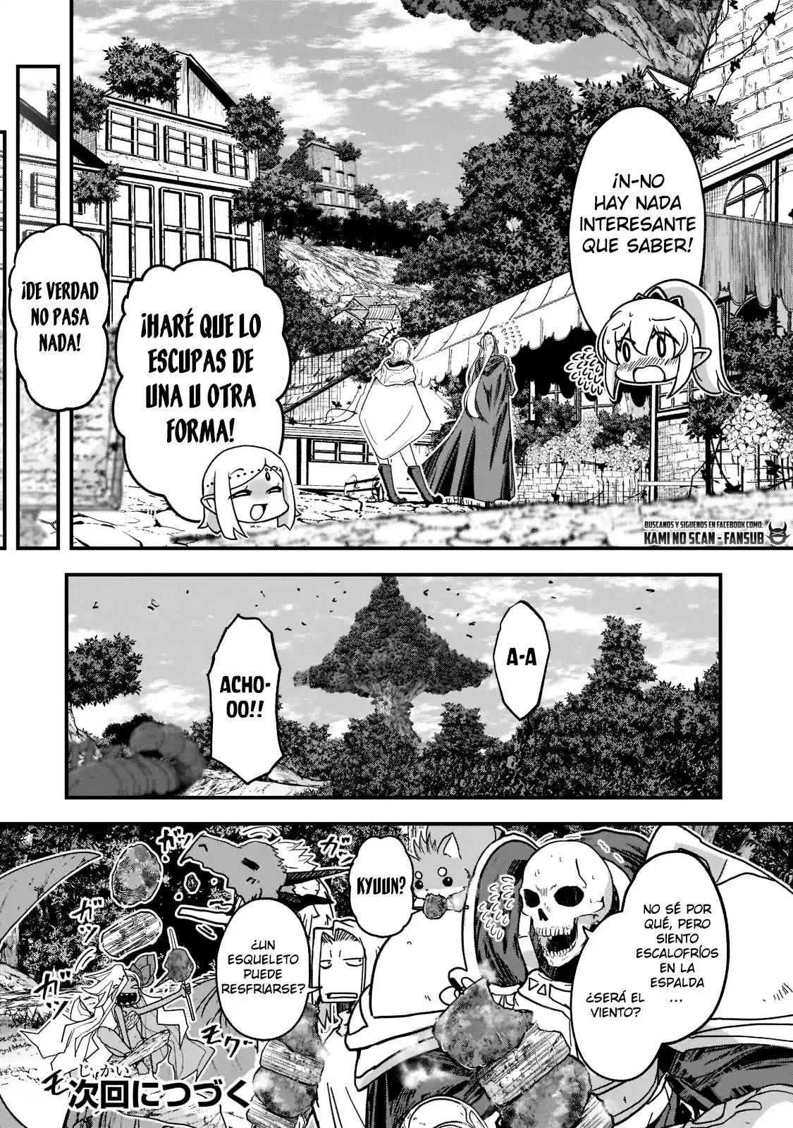 Gaikotsu Kishi-sama, Tadaima Isekai E Odekake-chuu - Capítulo 49 - Página 40 - LectorTMOo