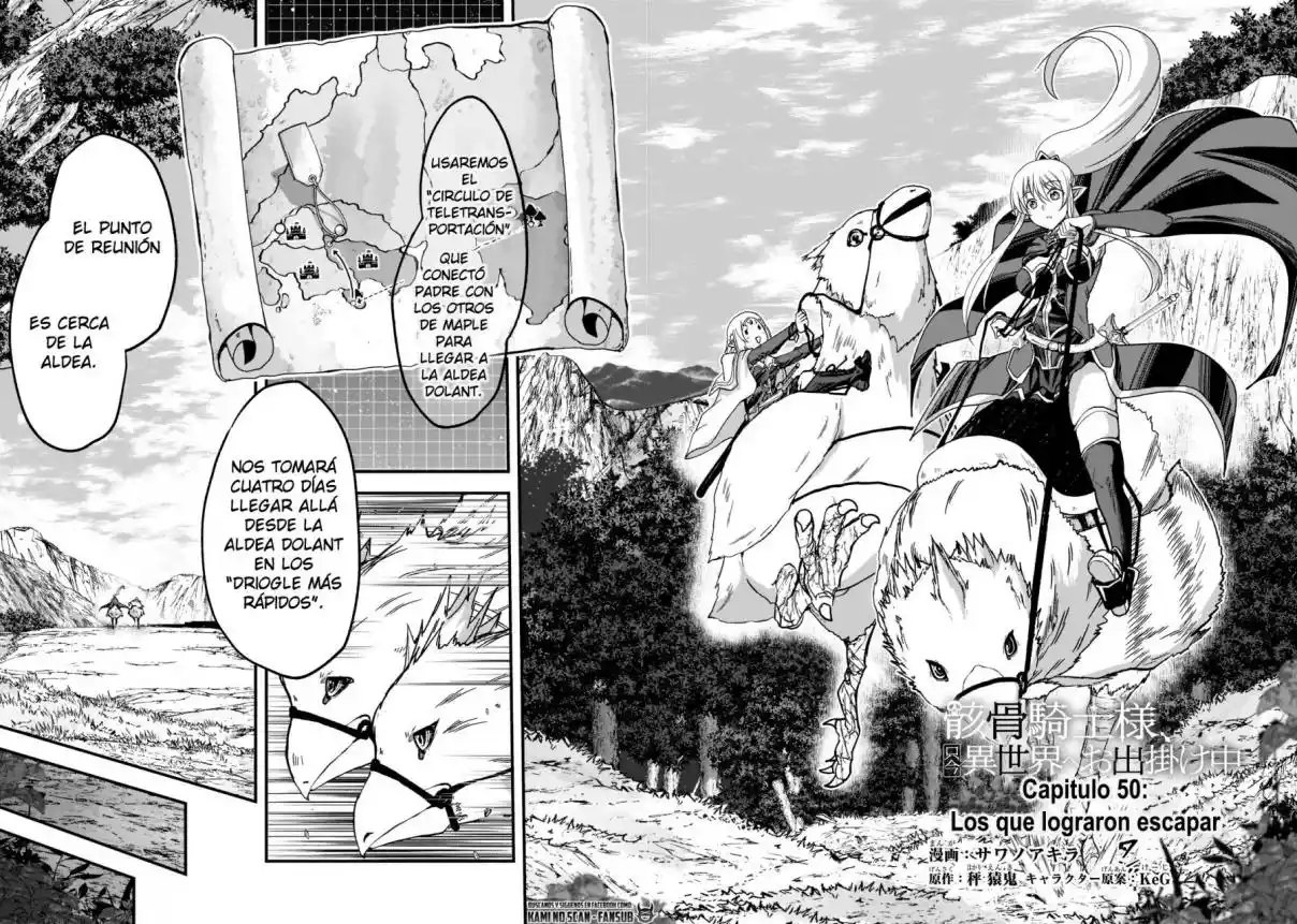 Gaikotsu Kishi-sama, Tadaima Isekai E Odekake-chuu - Capítulo 50 - Página 4 - LectorTMOo