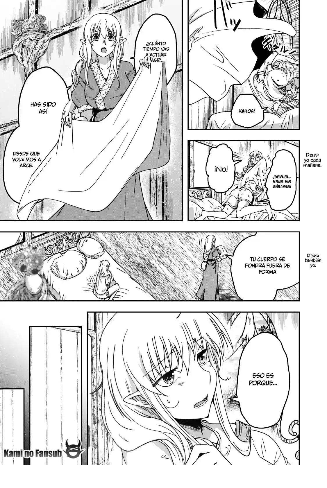 Gaikotsu Kishi-sama, Tadaima Isekai E Odekake-chuu - Capítulo 55 - Página 14 - LectorTMOo