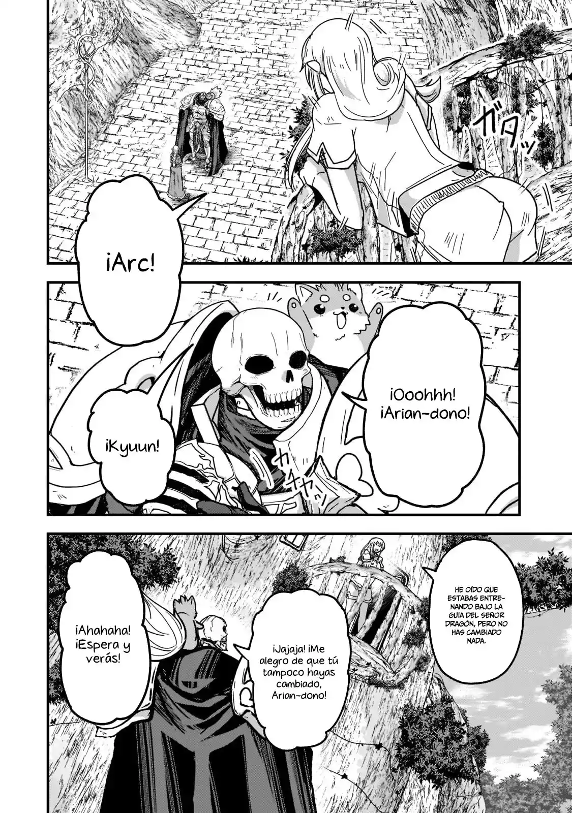 Gaikotsu Kishi-sama, Tadaima Isekai E Odekake-chuu - Capítulo 55 - Página 21 - LectorTMOo