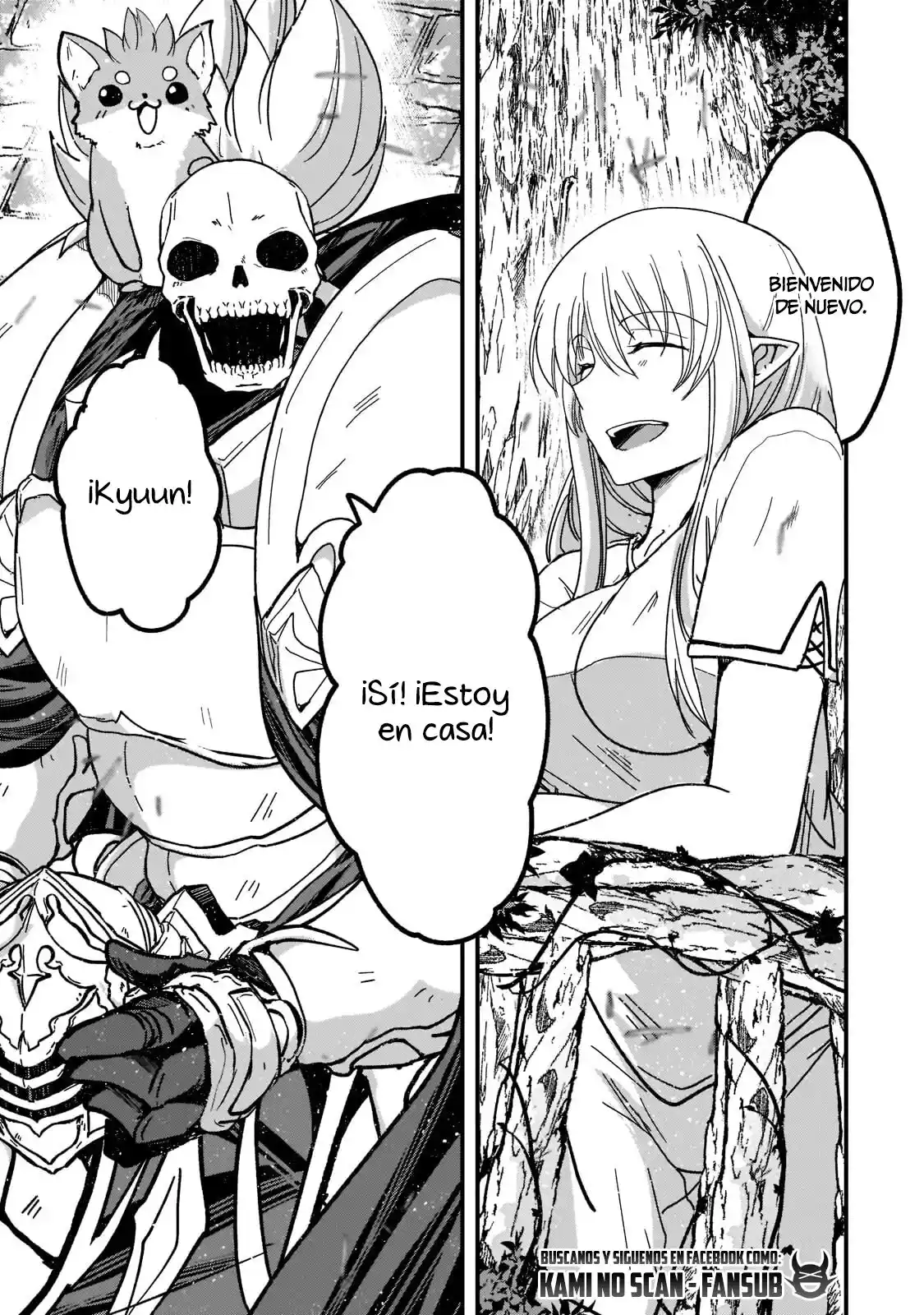 Gaikotsu Kishi-sama, Tadaima Isekai E Odekake-chuu - Capítulo 55 - Página 22 - LectorTMOo