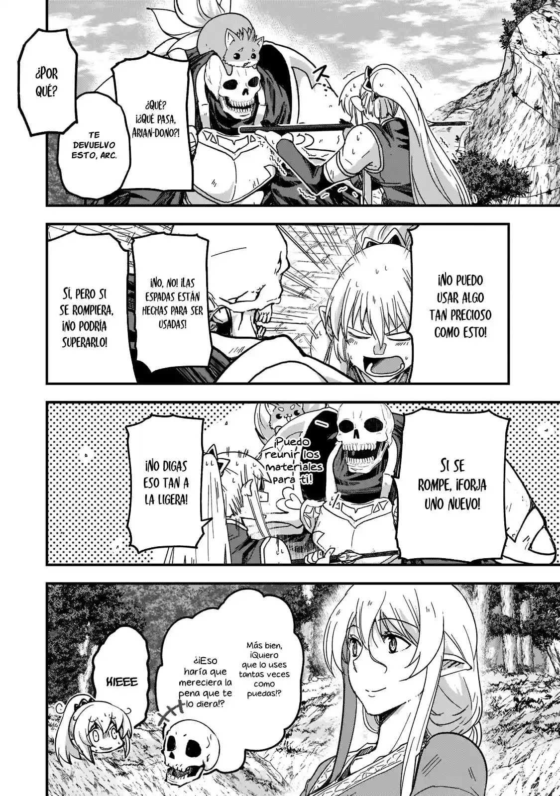 Gaikotsu Kishi-sama, Tadaima Isekai E Odekake-chuu - Capítulo 55 - Página 29 - LectorTMOo