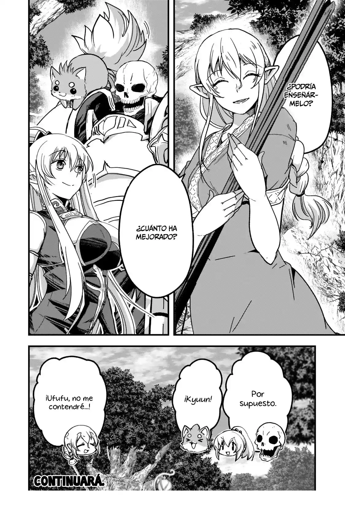 Gaikotsu Kishi-sama, Tadaima Isekai E Odekake-chuu - Capítulo 55 - Página 31 - LectorTMOo