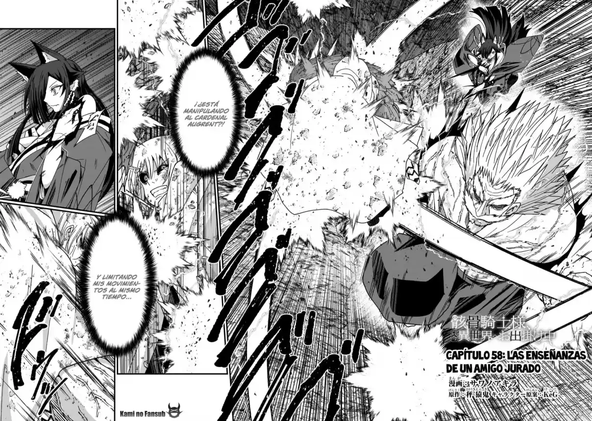 Gaikotsu Kishi-sama, Tadaima Isekai E Odekake-chuu - Capítulo 58 - Página 4 - LectorTMOo
