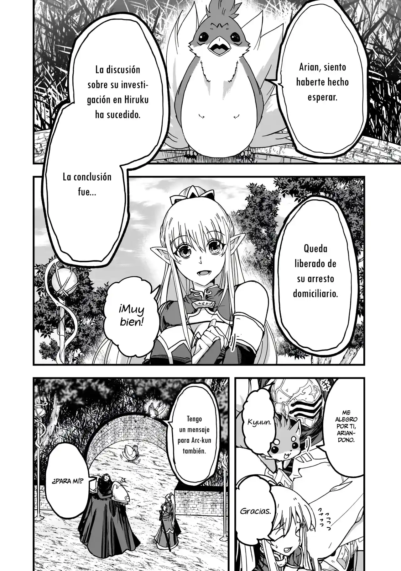 Gaikotsu Kishi-sama, Tadaima Isekai E Odekake-chuu - Capítulo 59 - Página 14 - LectorTMOo