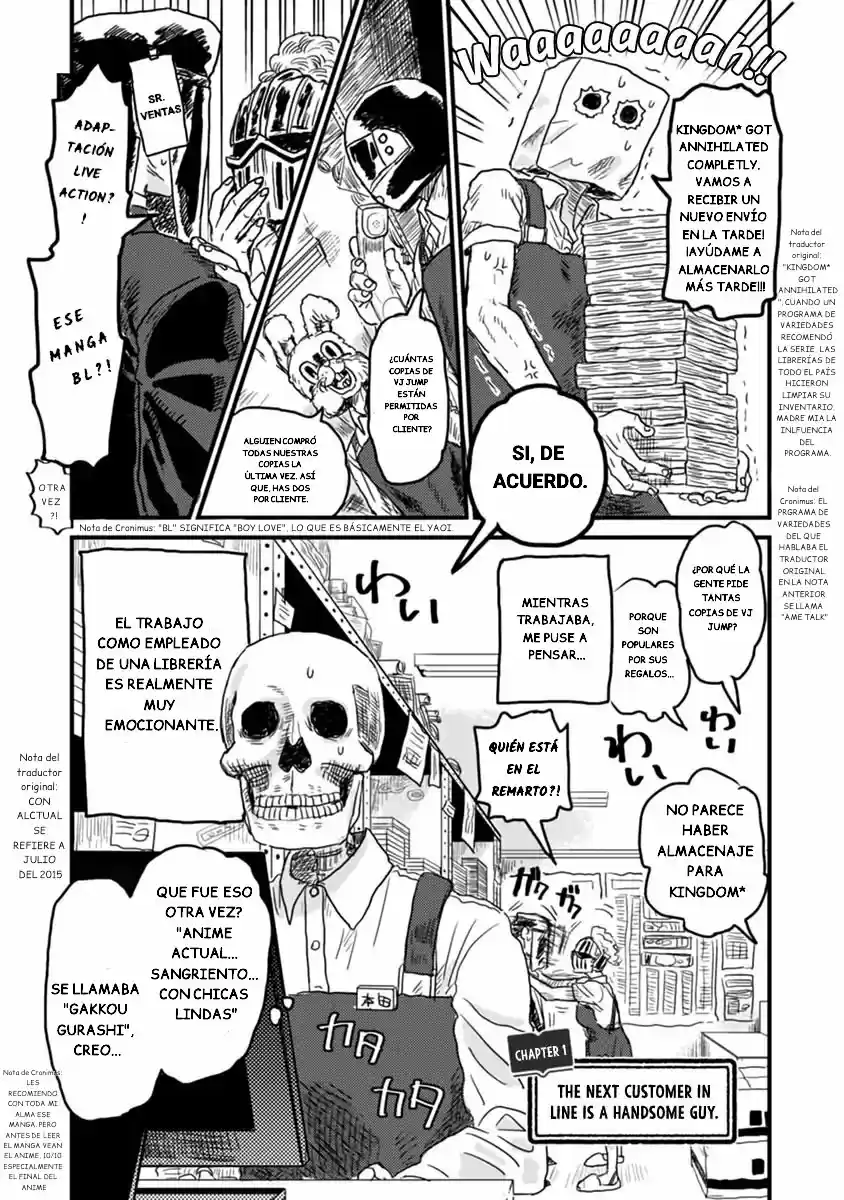 Gaikotsu Shotenin Honda-san - Capítulo 1 - Página 4 - LectorTMOo
