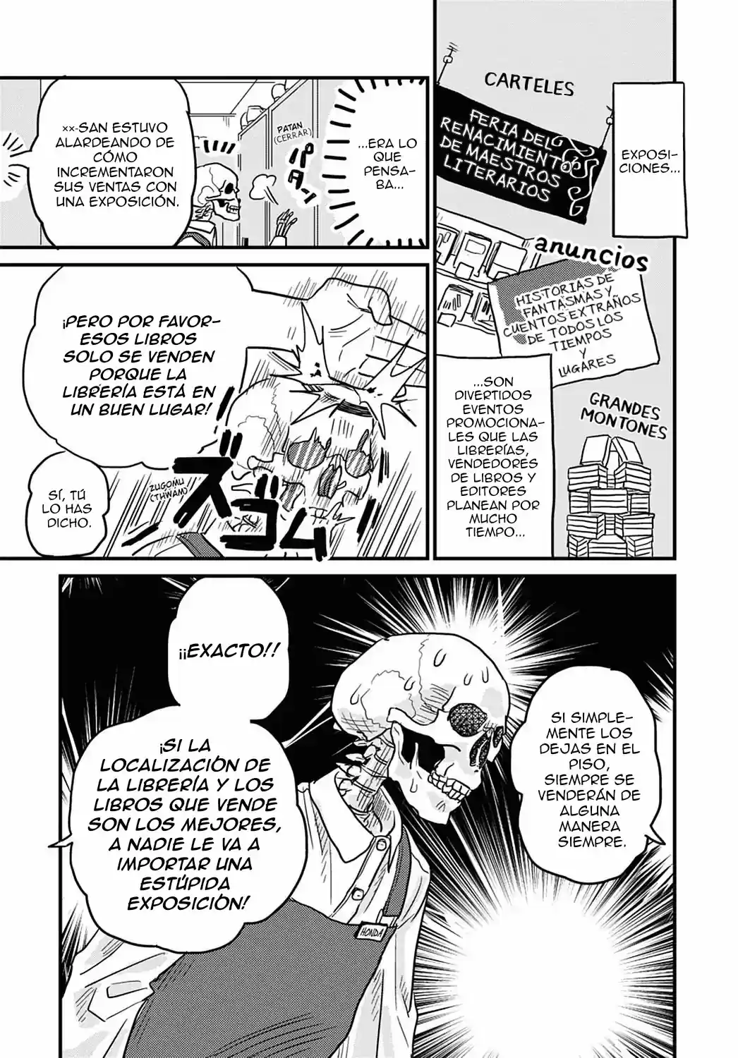 Gaikotsu Shotenin Honda-san - Capítulo 12 - Página 4 - LectorTMOo