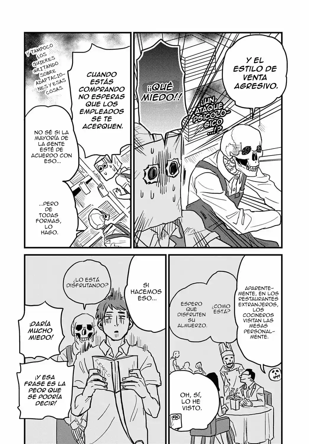 Gaikotsu Shotenin Honda-san - Capítulo 12 - Página 6 - LectorTMOo