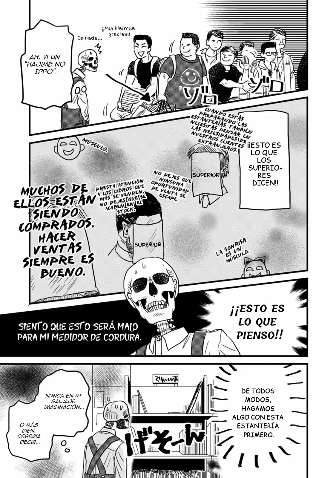 Gaikotsu Shotenin Honda-san - Capítulo 7 - Página 8 - LectorTMOo
