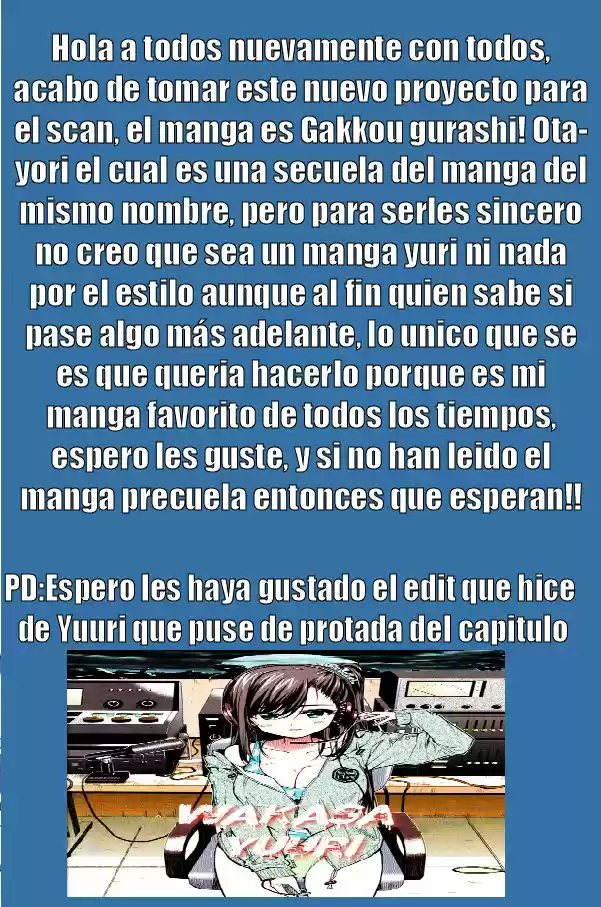 Gakkou Gurashi! - Tomodachi (Kari) - Capítulo 1 - Página 26 - LectorTMOo
