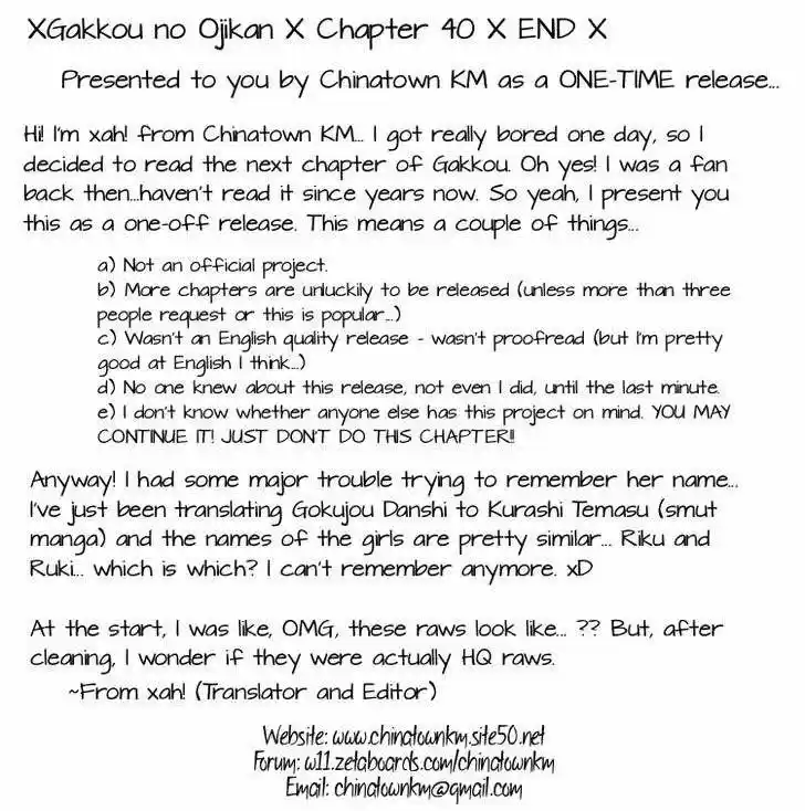 Gakkou No Ojikan! - Capítulo 40 - Página 29 - LectorTMOo