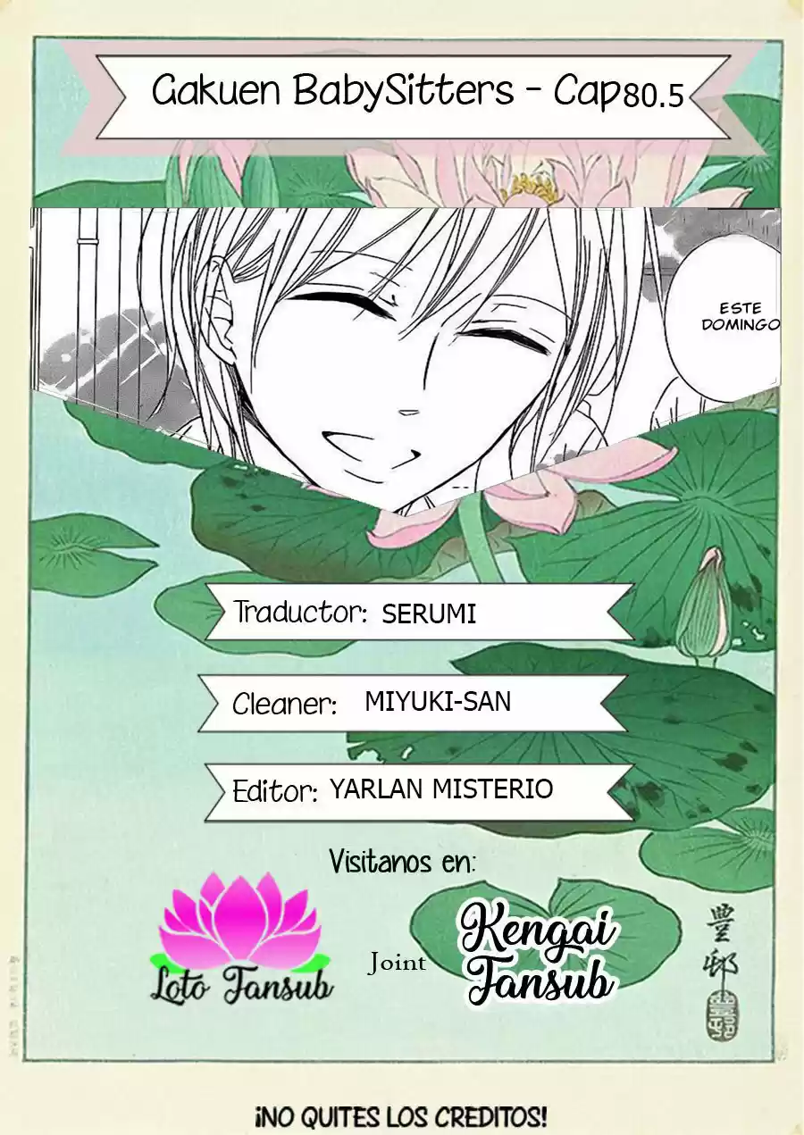 Gakuen Babysitters - Capítulo 80.50 - Página 1 - LectorTMOo