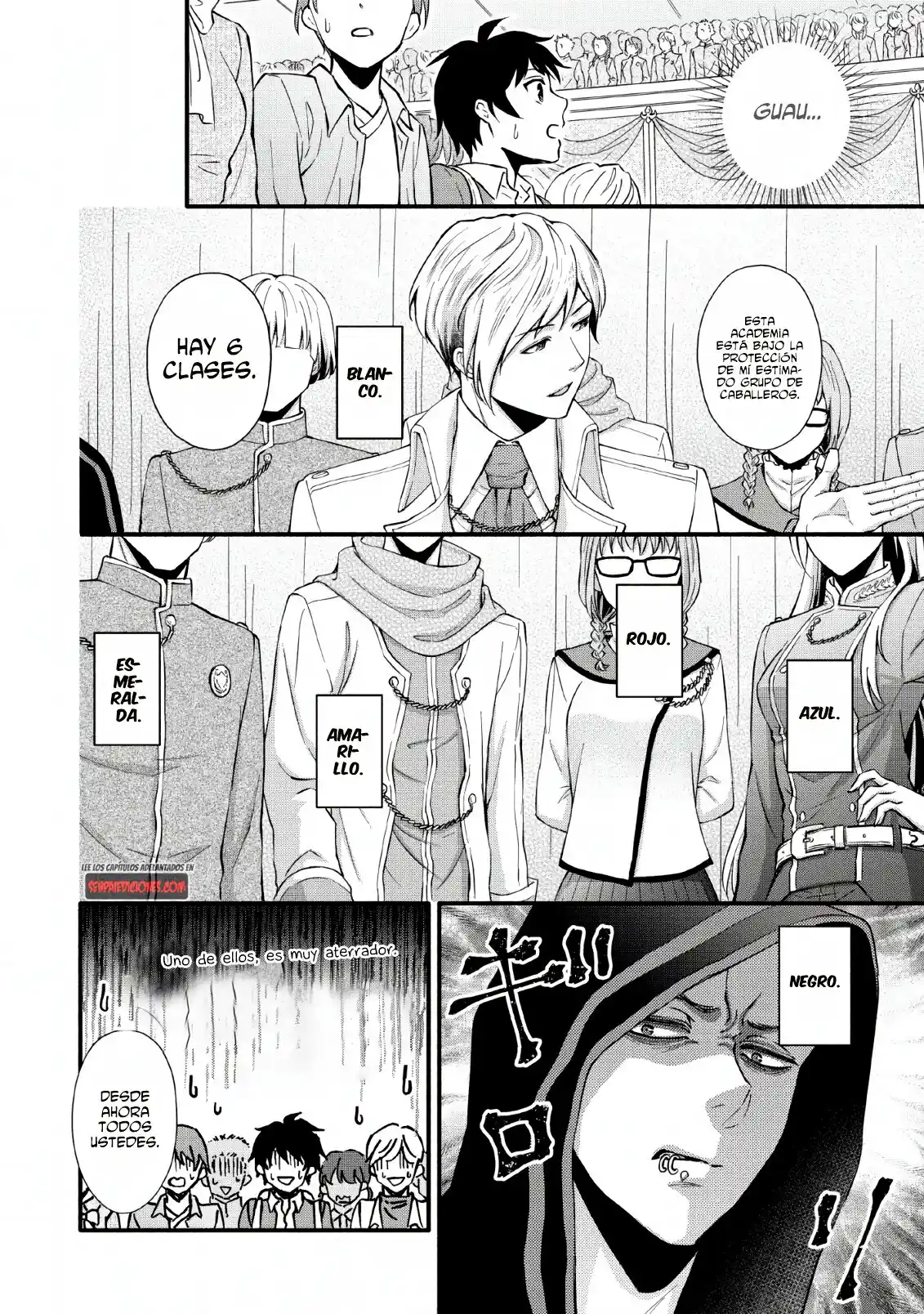 Gakuen Kishi No Level Up! - Capítulo 1 - Página 7 - LectorTMOo
