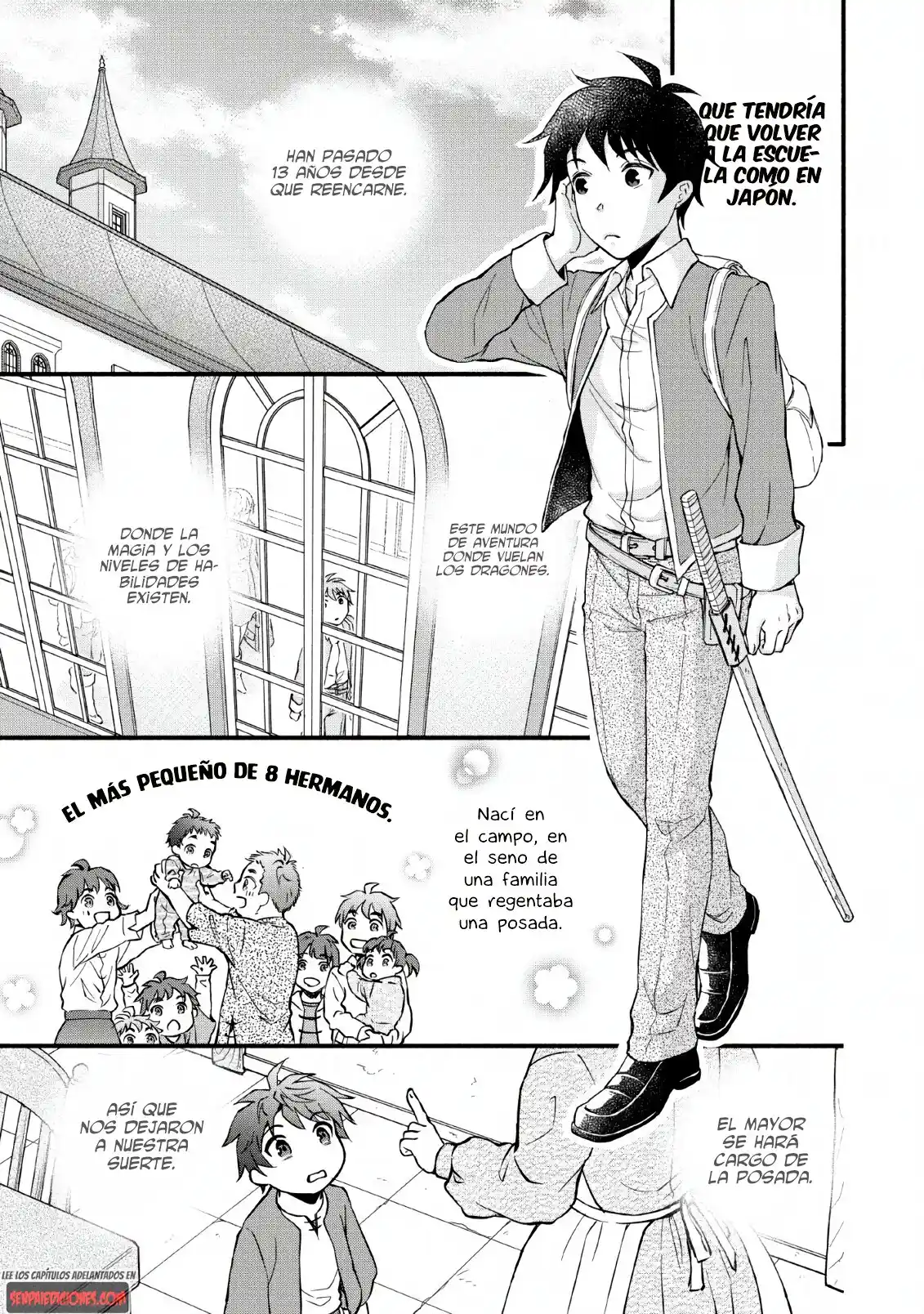 Gakuen Kishi No Level Up! - Capítulo 1 - Página 10 - LectorTMOo
