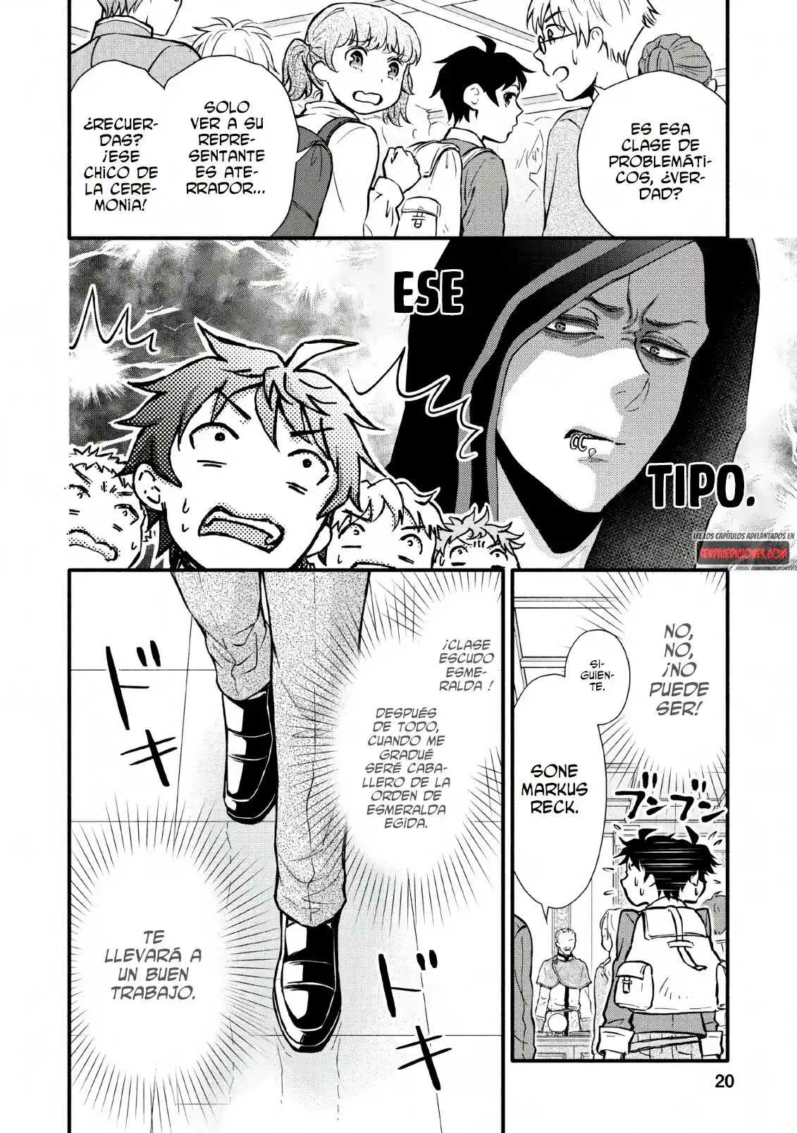 Gakuen Kishi No Level Up! - Capítulo 1 - Página 19 - LectorTMOo