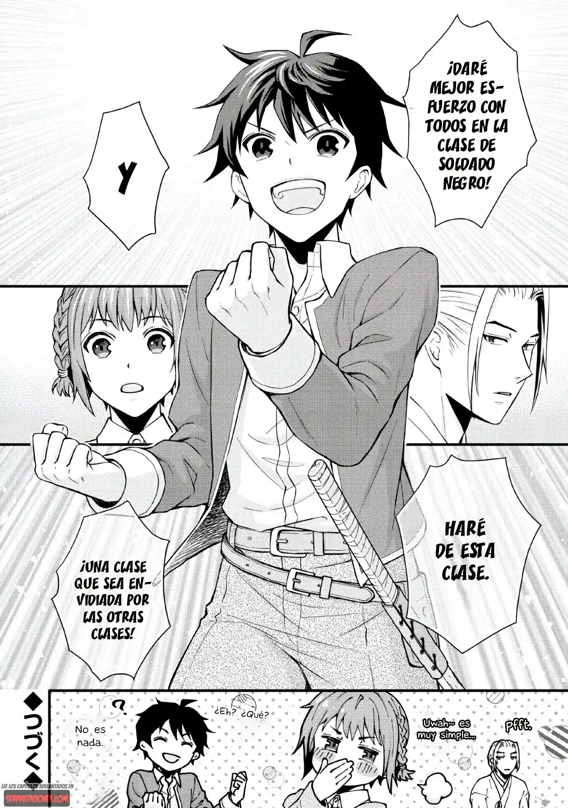 Gakuen Kishi No Level Up! - Capítulo 1 - Página 33 - LectorTMOo