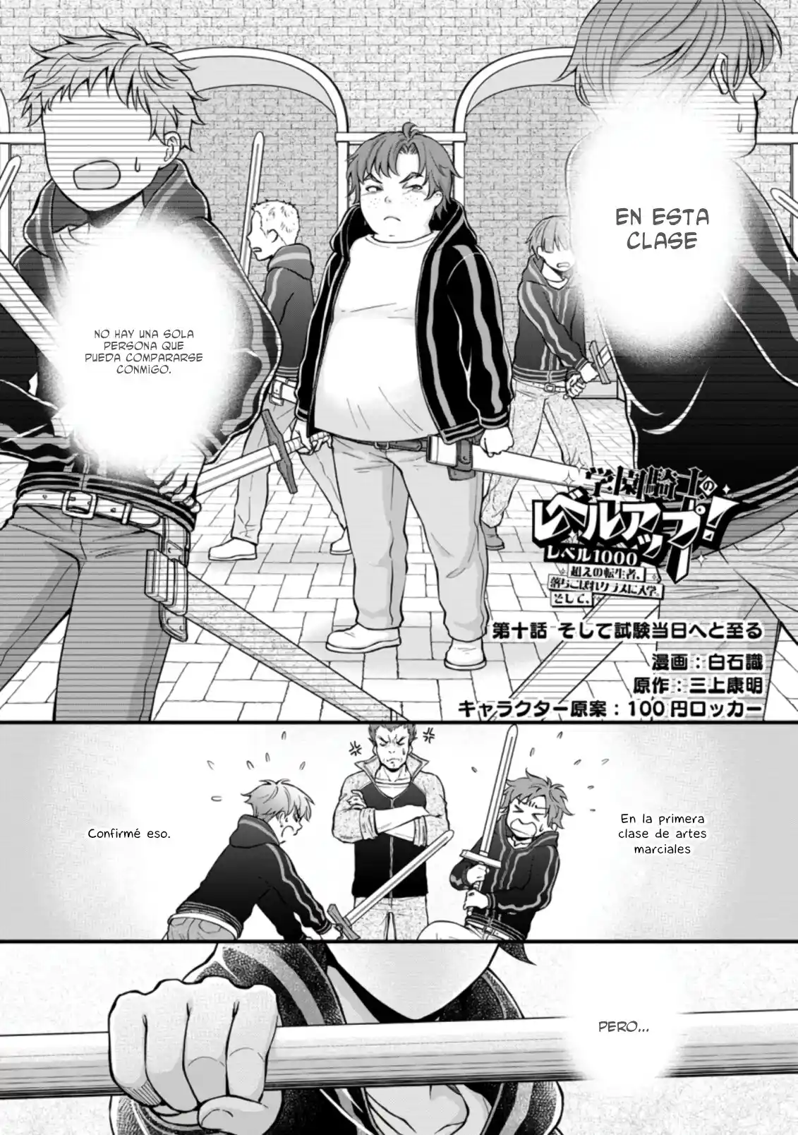 Gakuen Kishi No Level Up! - Capítulo 10 - Página 3 - LectorTMOo