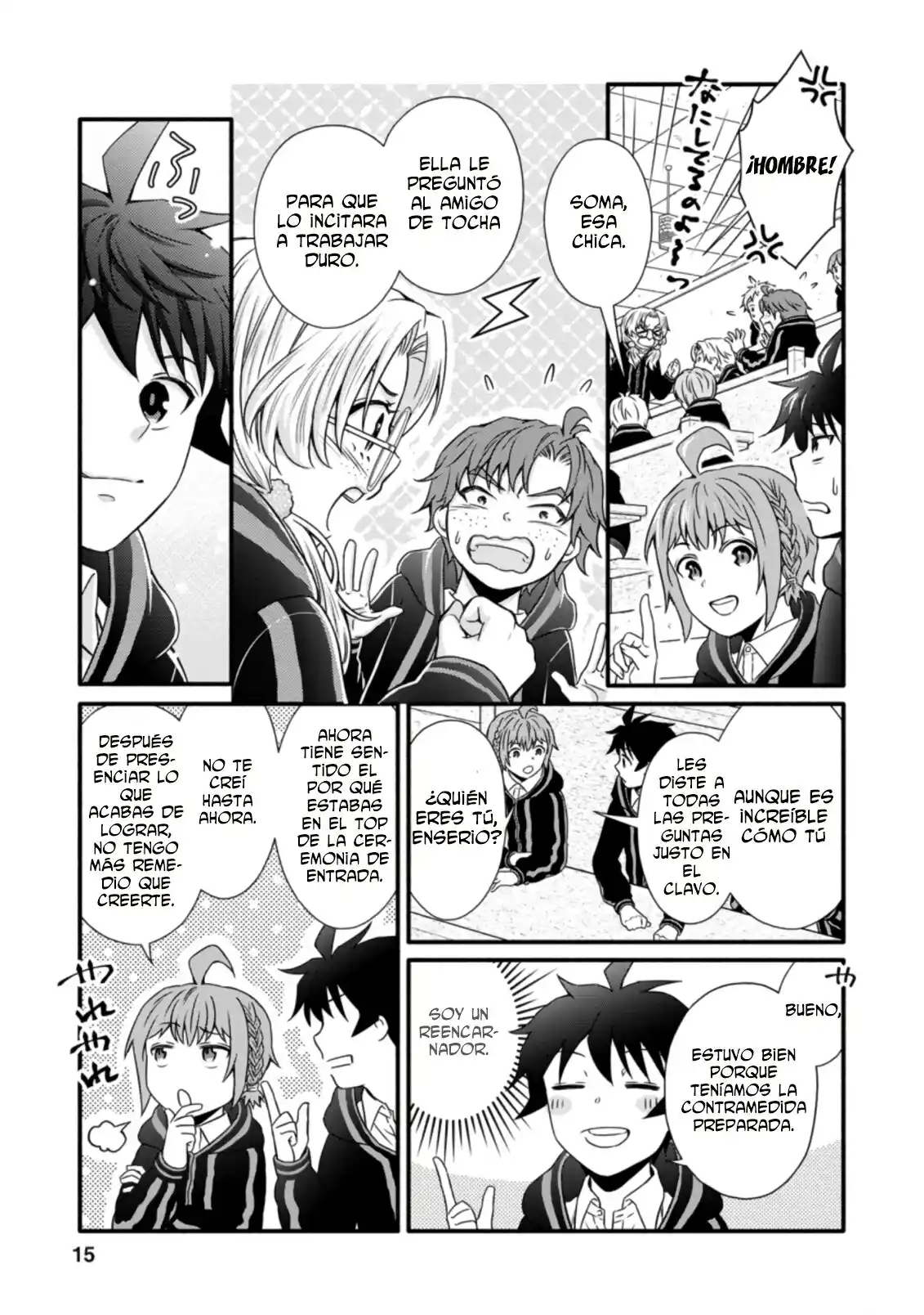 Gakuen Kishi No Level Up! - Capítulo 11 - Página 15 - LectorTMOo