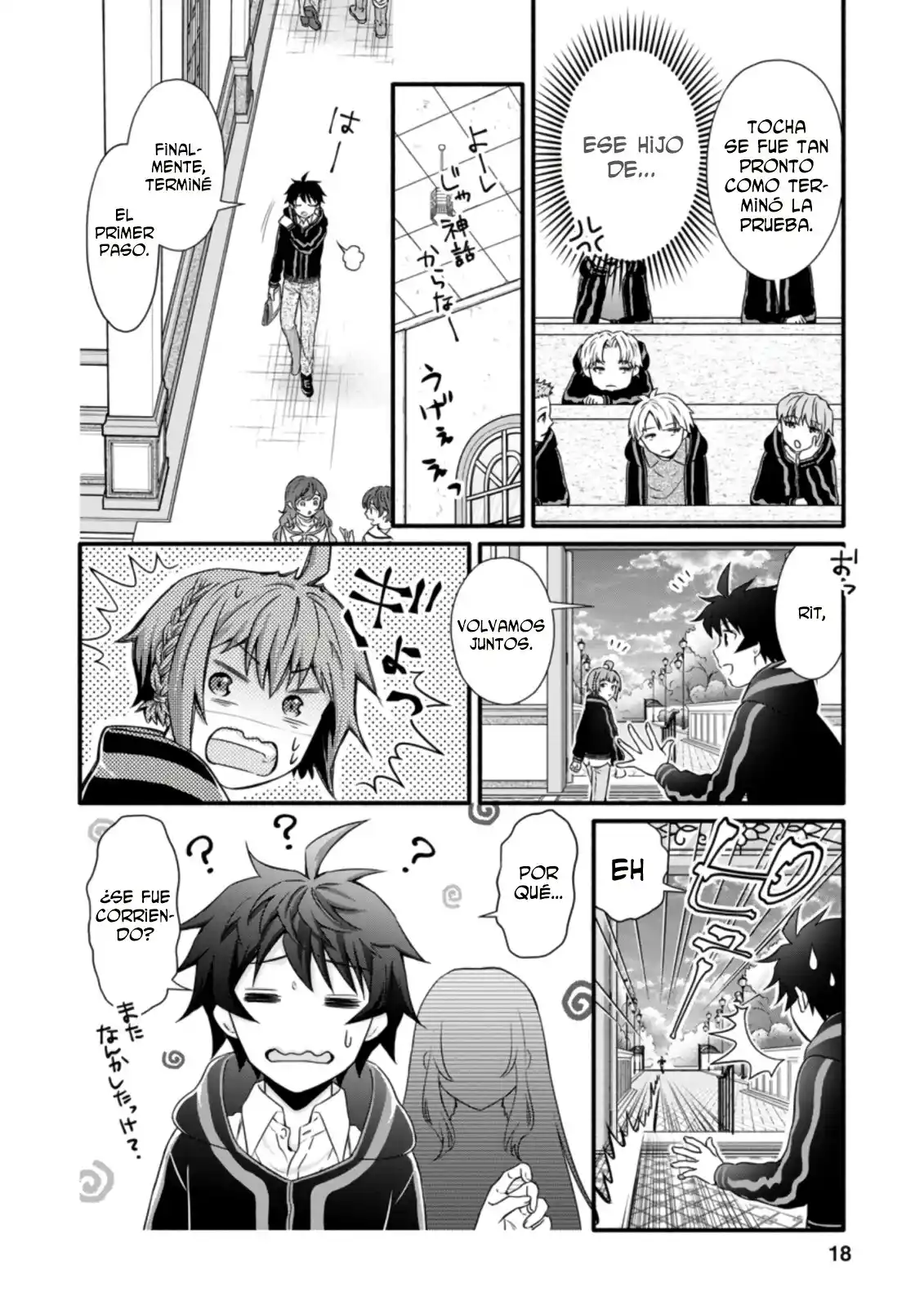 Gakuen Kishi No Level Up! - Capítulo 11 - Página 18 - LectorTMOo