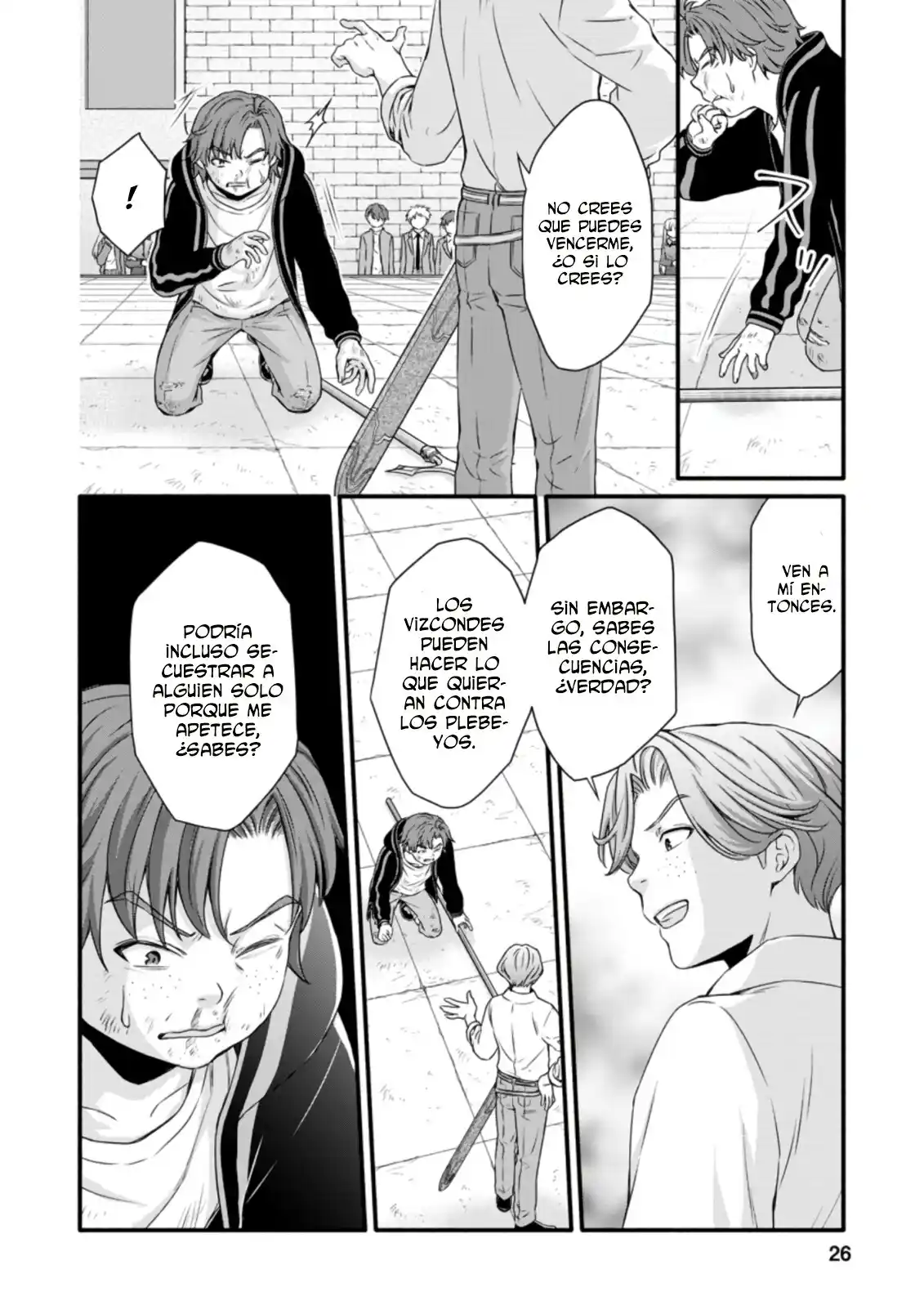 Gakuen Kishi No Level Up! - Capítulo 11 - Página 26 - LectorTMOo