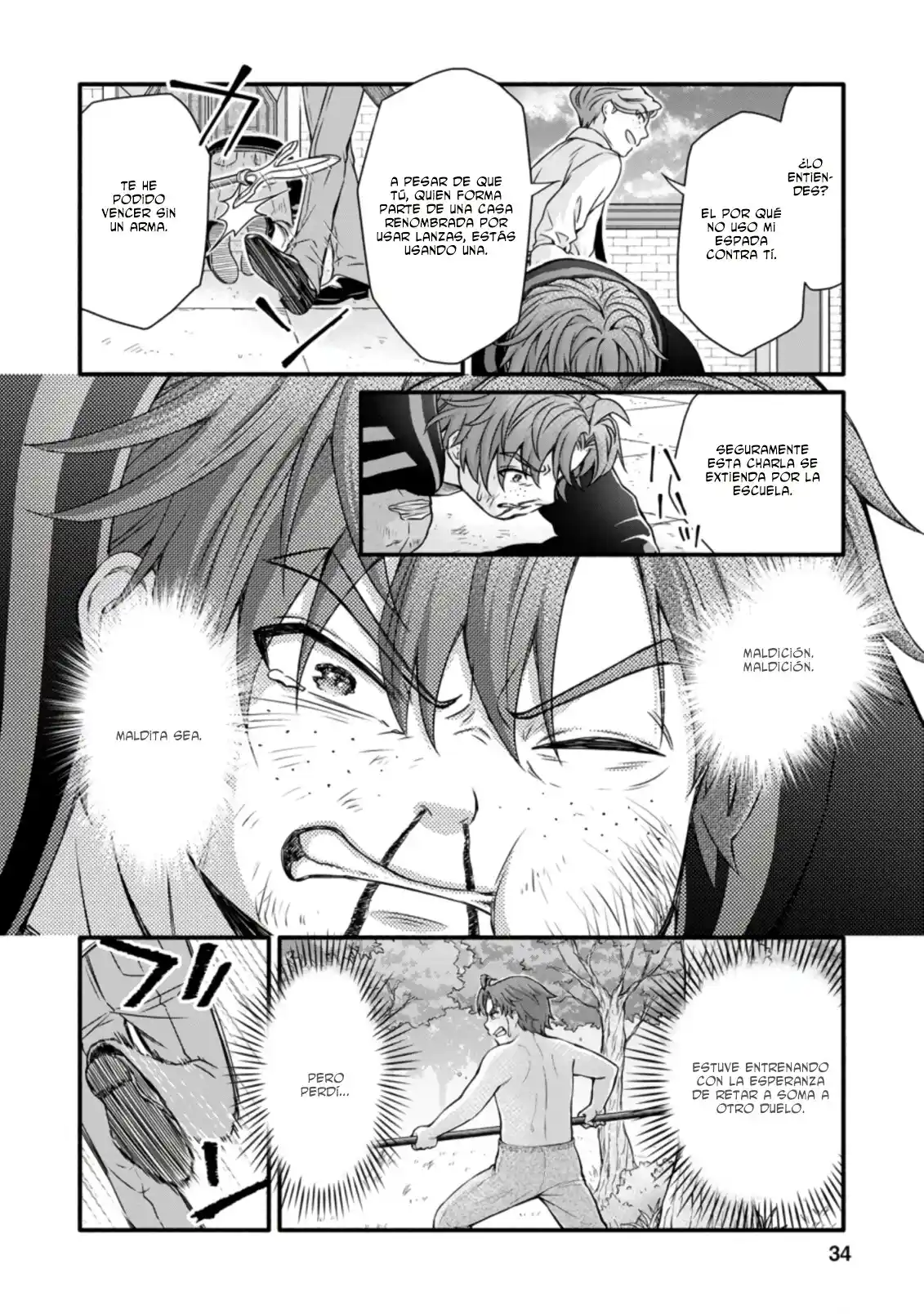 Gakuen Kishi No Level Up! - Capítulo 12 - Página 3 - LectorTMOo
