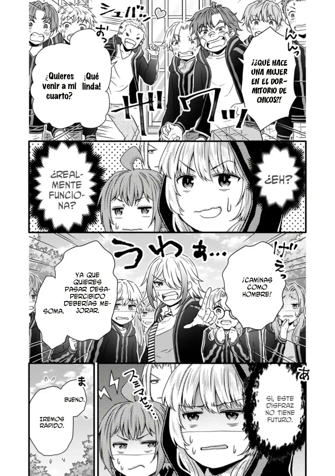 Gakuen Kishi No Level Up! - Capítulo 14 - Página 5 - LectorTMOo