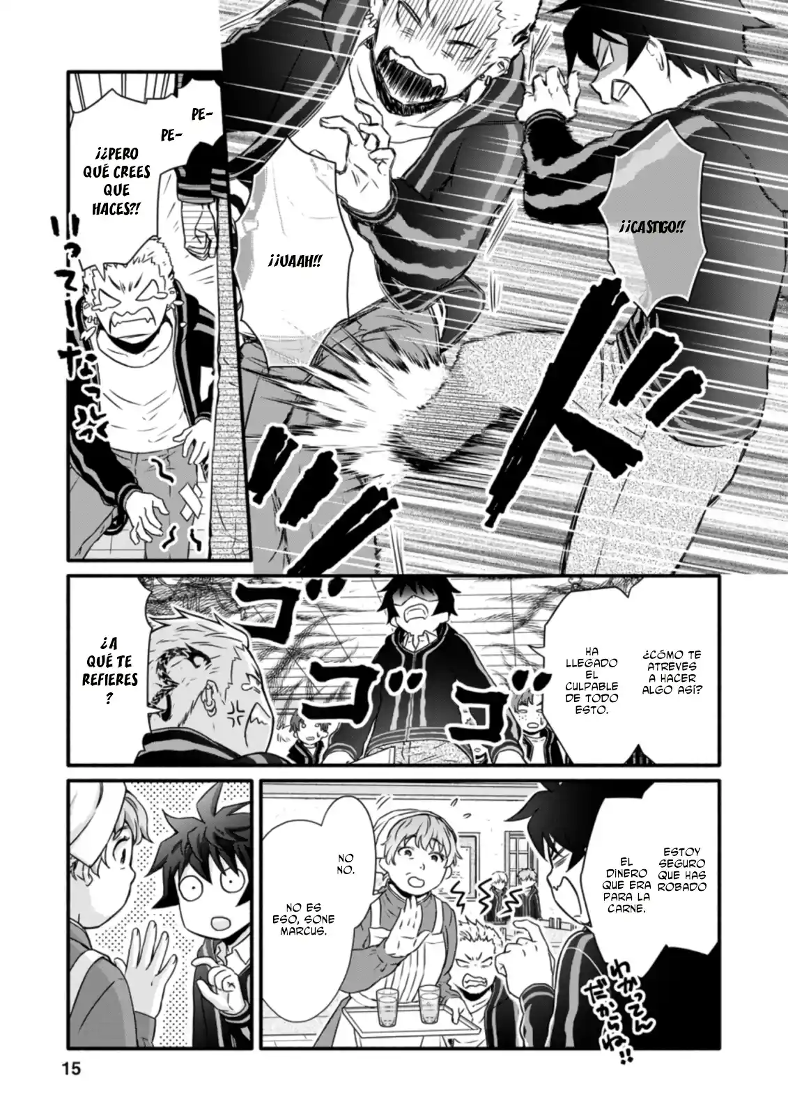 Gakuen Kishi No Level Up! - Capítulo 16 - Página 15 - LectorTMOo