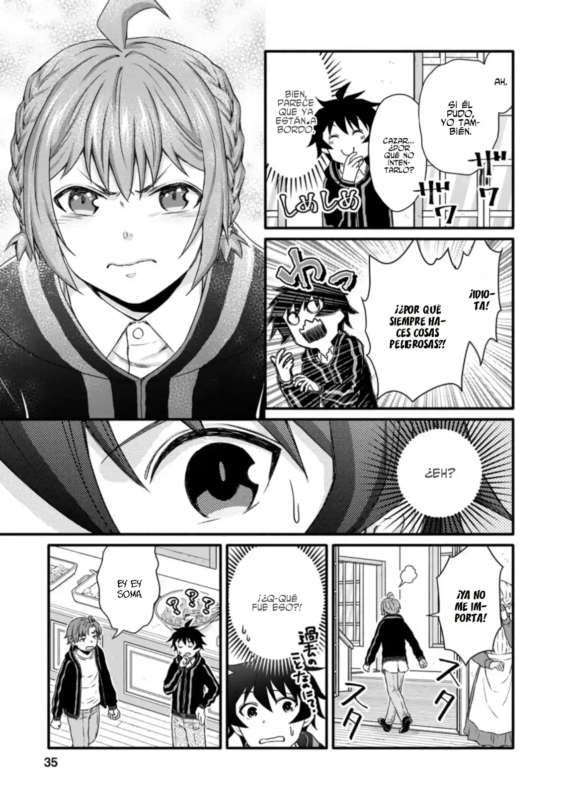 Gakuen Kishi No Level Up! - Capítulo 17 - Página 5 - LectorTMOo