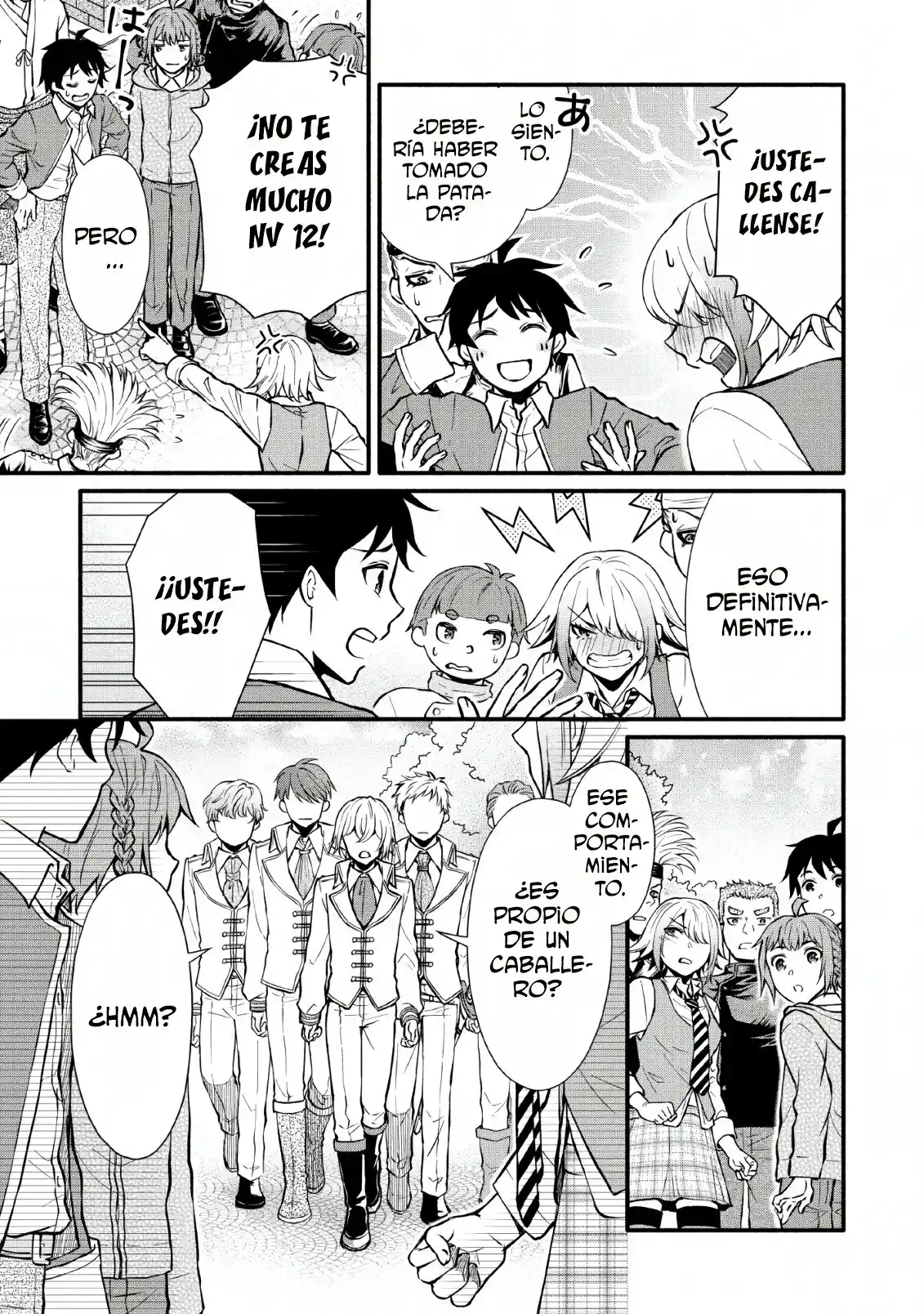 Gakuen Kishi No Level Up! - Capítulo 2 - Página 13 - LectorTMOo