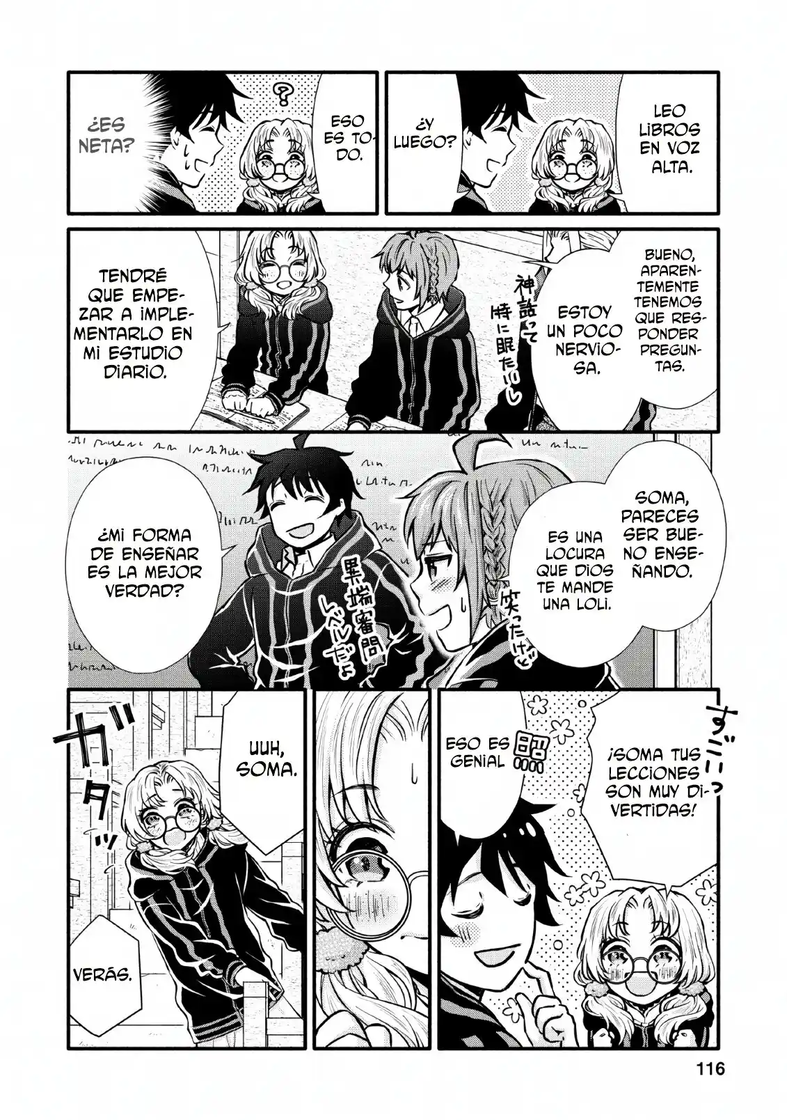 Gakuen Kishi No Level Up! - Capítulo 4 - Página 22 - LectorTMOo