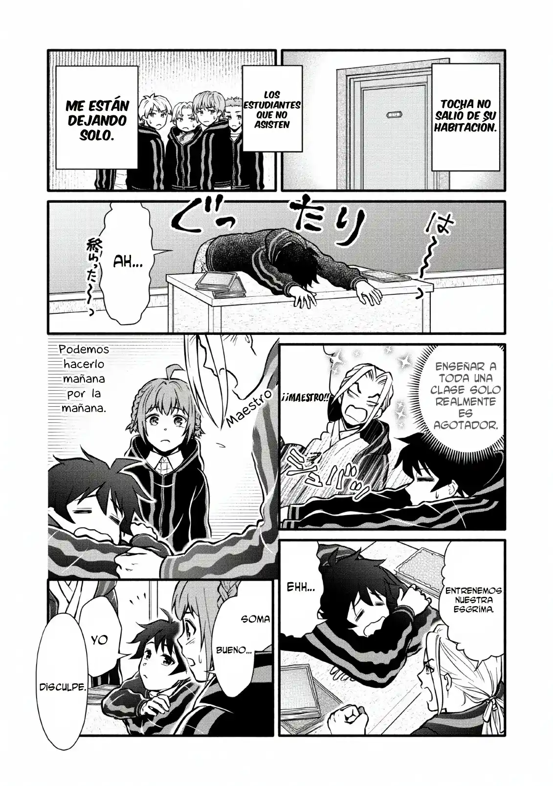 Gakuen Kishi No Level Up! - Capítulo 5 - Página 22 - LectorTMOo
