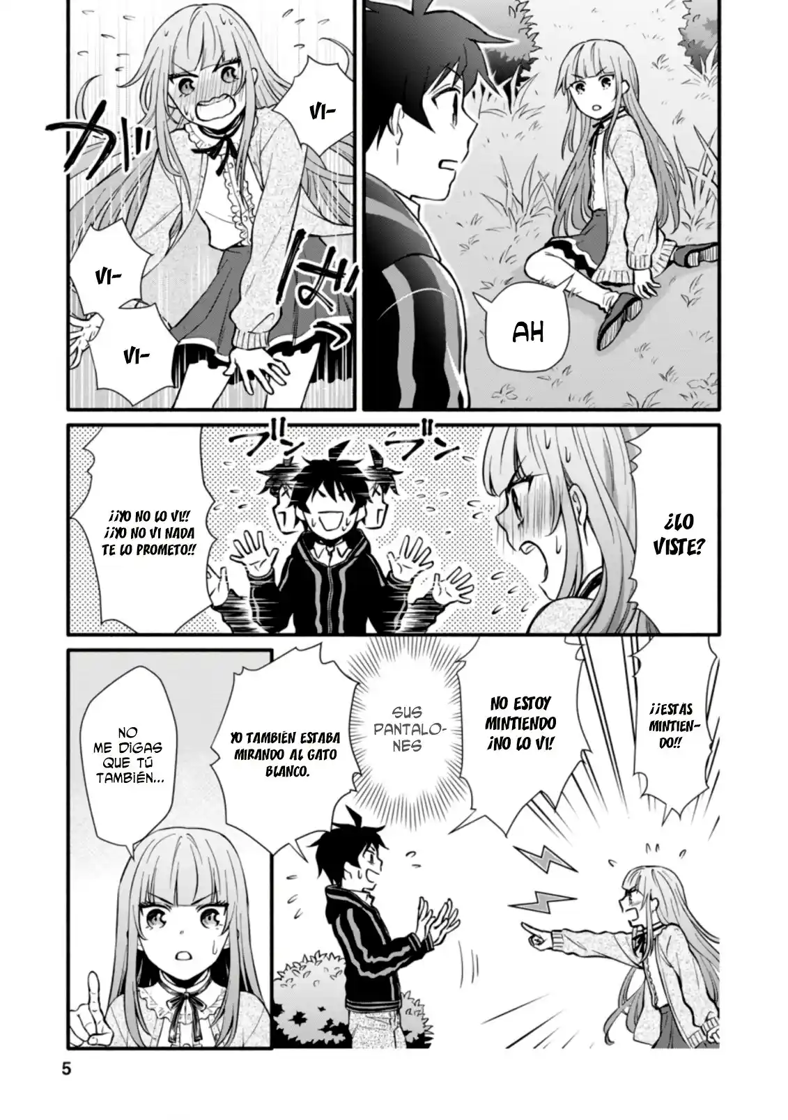 Gakuen Kishi No Level Up! - Capítulo 6 - Página 5 - LectorTMOo