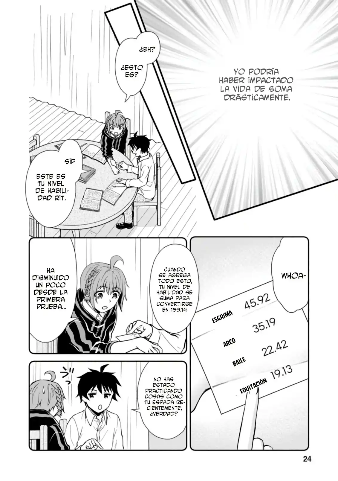 Gakuen Kishi No Level Up! - Capítulo 6 - Página 24 - LectorTMOo