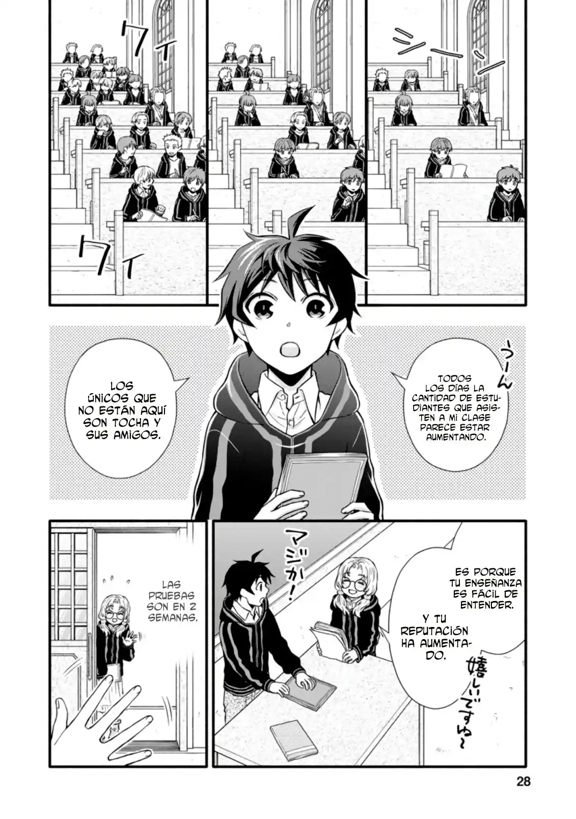Gakuen Kishi No Level Up! - Capítulo 6 - Página 28 - LectorTMOo